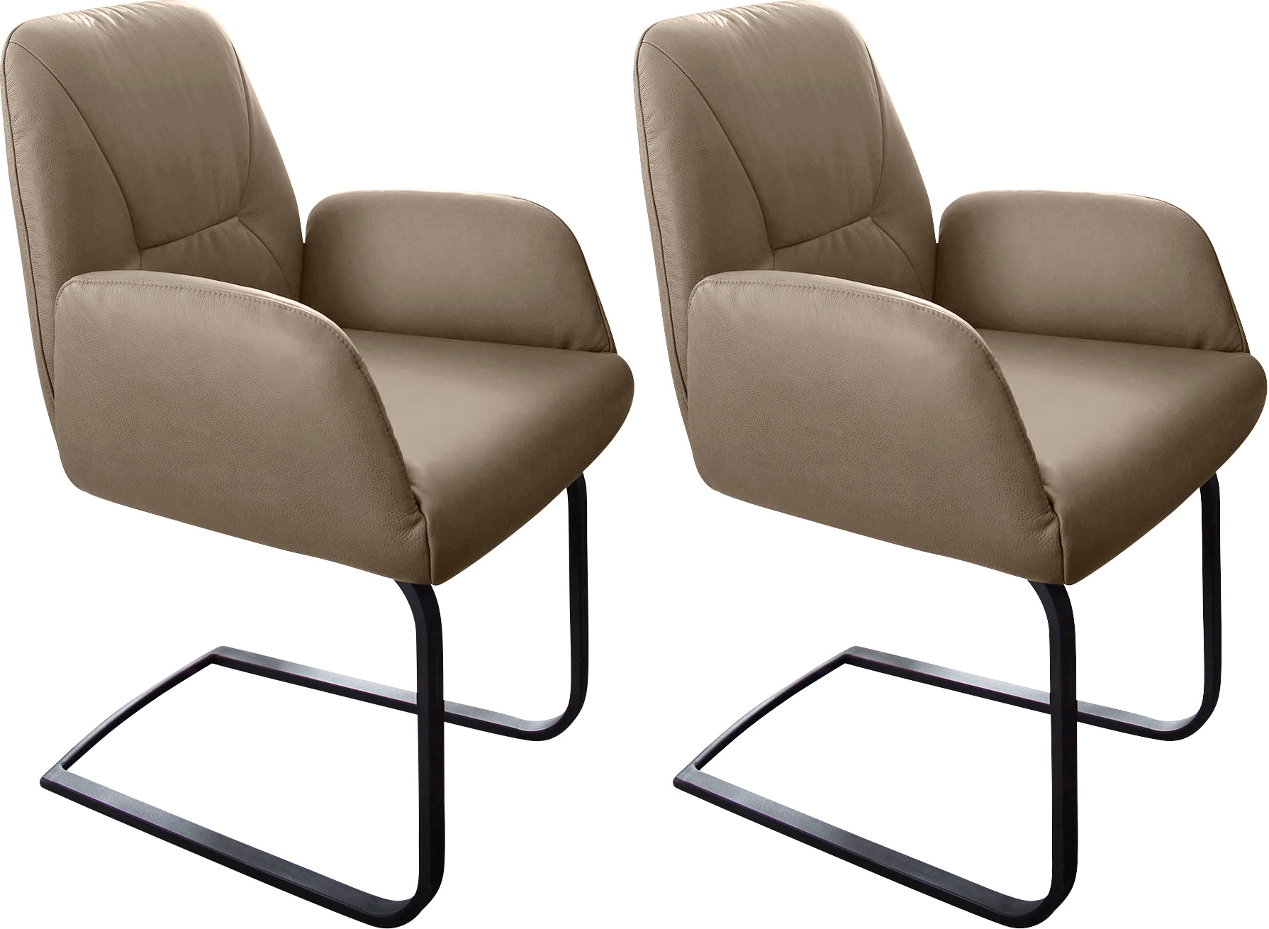 W.SCHILLIG Freischwinger "ole" (Set) 2 Stk.2er- oder 4er-Set, Gestell in Sc günstig online kaufen