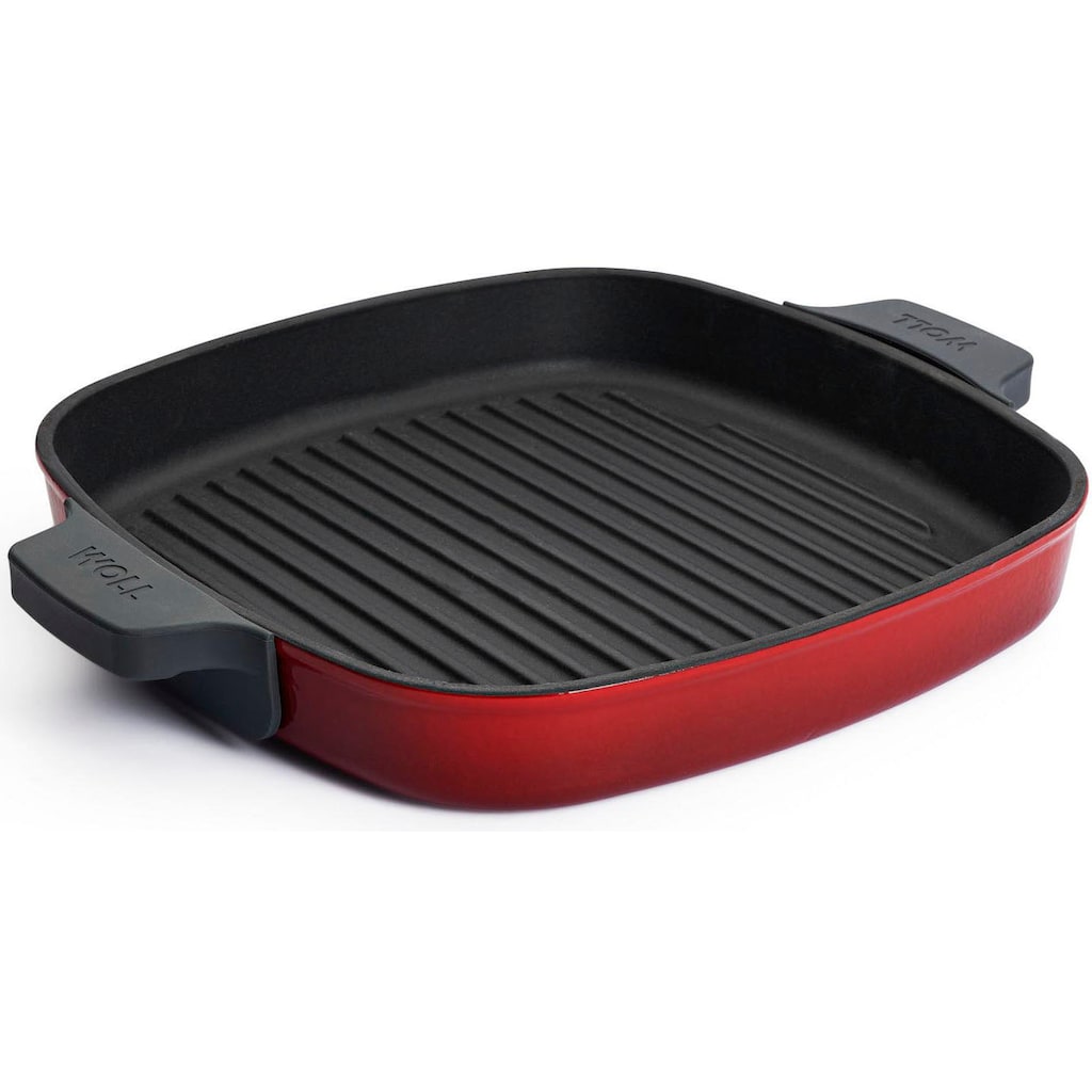 WOLL Grillpfanne »Iron«, Gusseisen, (1 tlg.), 28x28 cm, Induktion