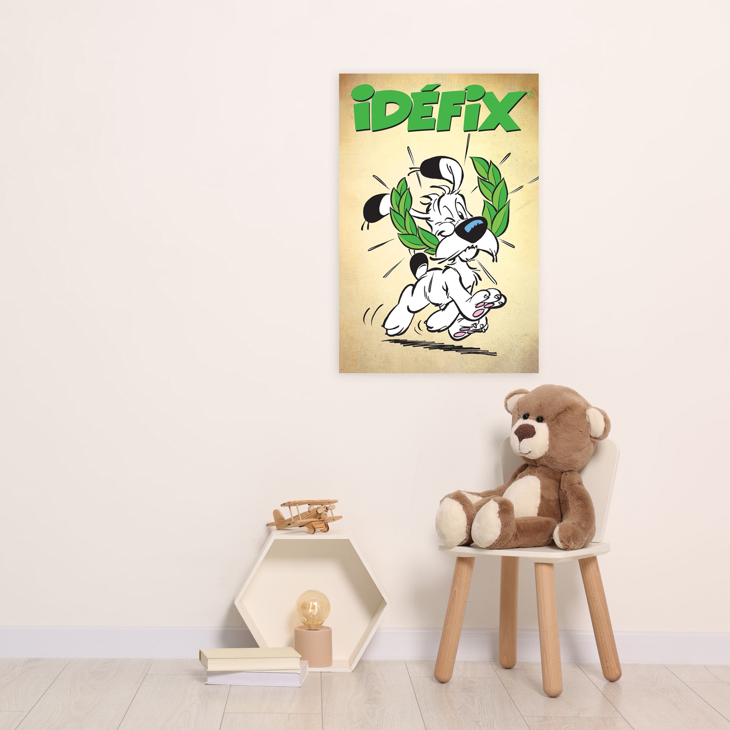 LuckyLinde Leinwandbild "Idefix", Cartoon-Comic-Fantasy-Figuren-Film-Filmfi günstig online kaufen