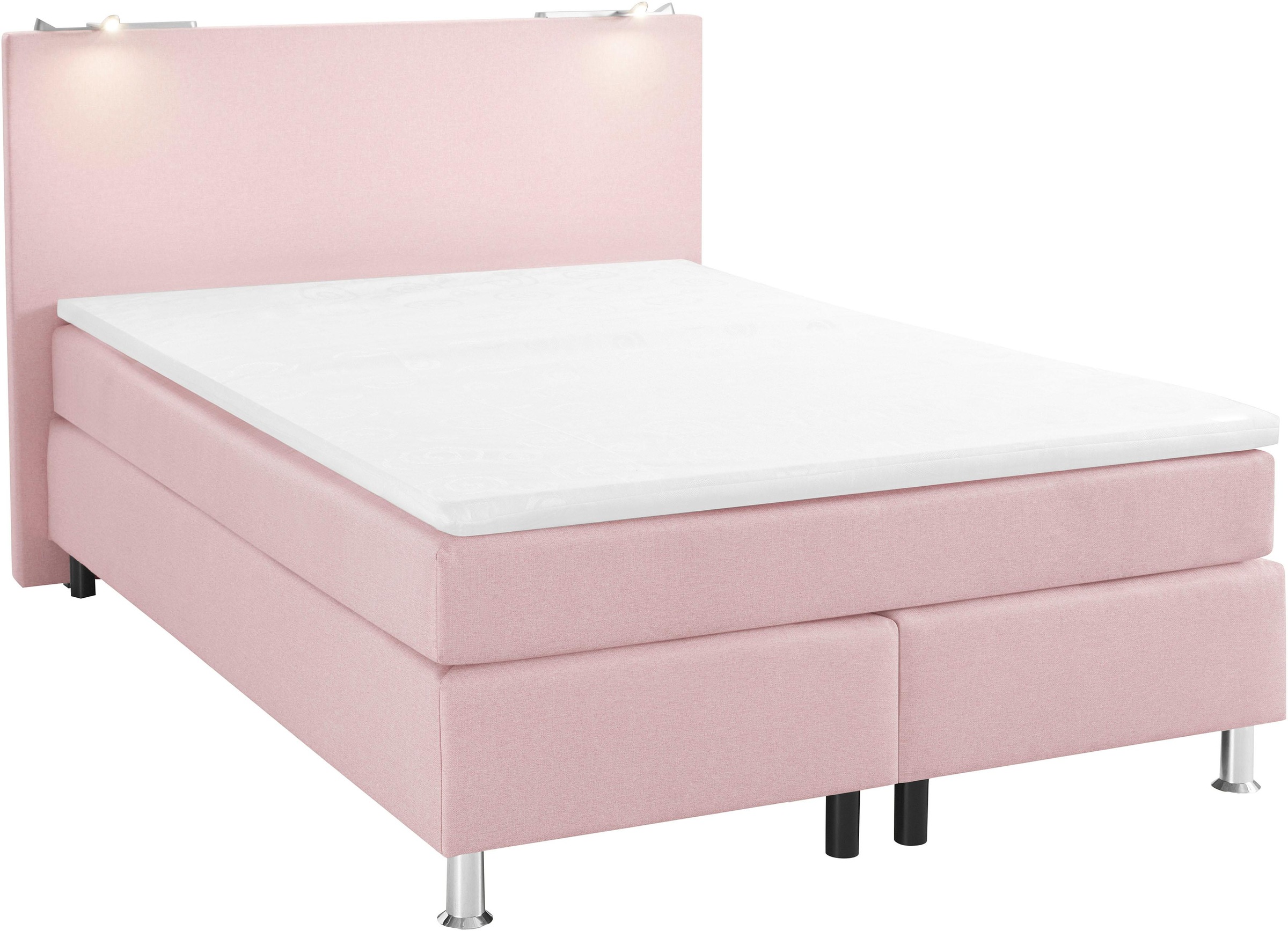 COLLECTION AB Boxspringbett, inkl. LED-Beleuchtung und Topper