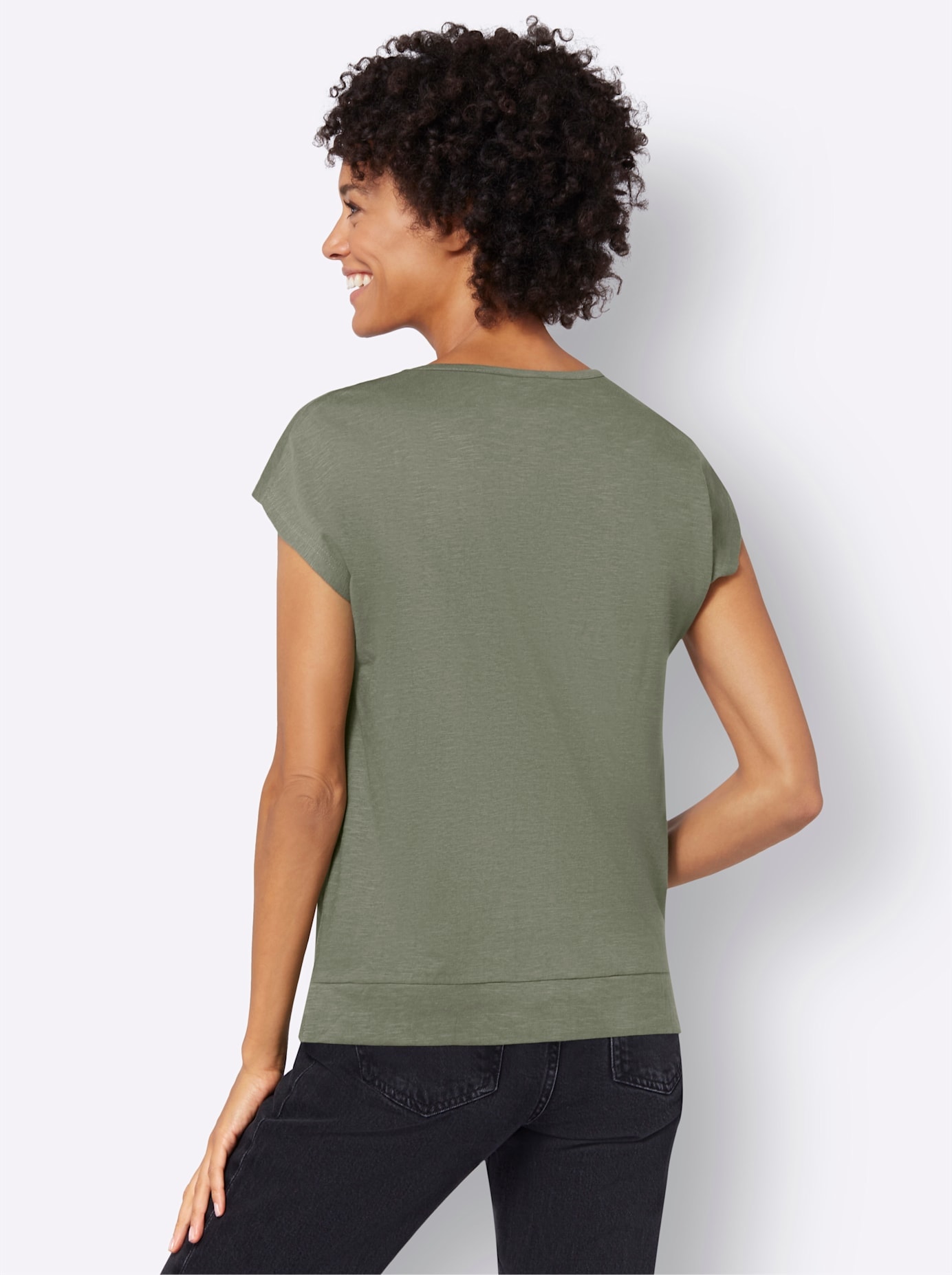 Casual Looks Kurzarmshirt »Shirt«, (1 tlg.)