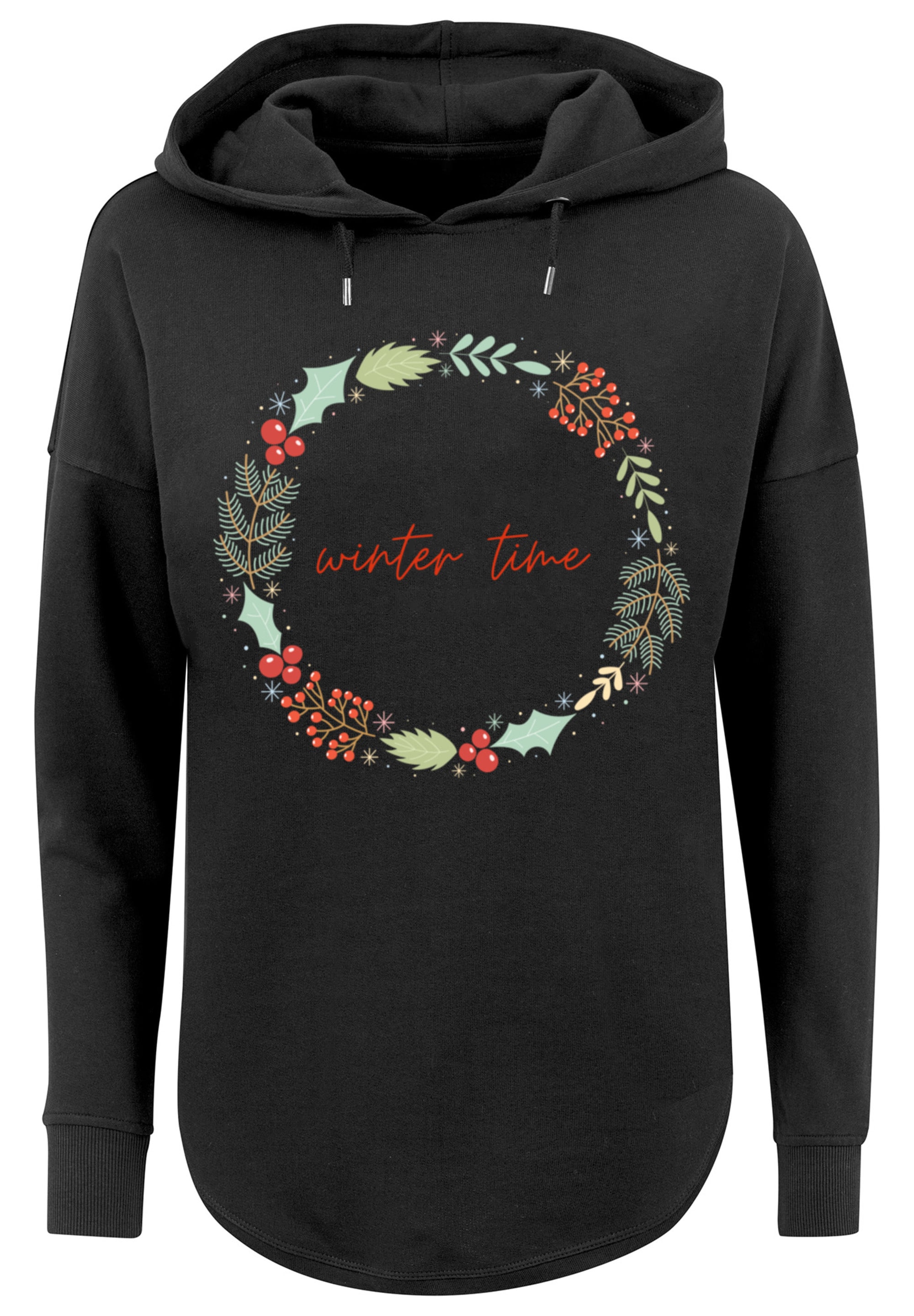 F4NT4STIC Kapuzenpullover »Winter Time«, Print