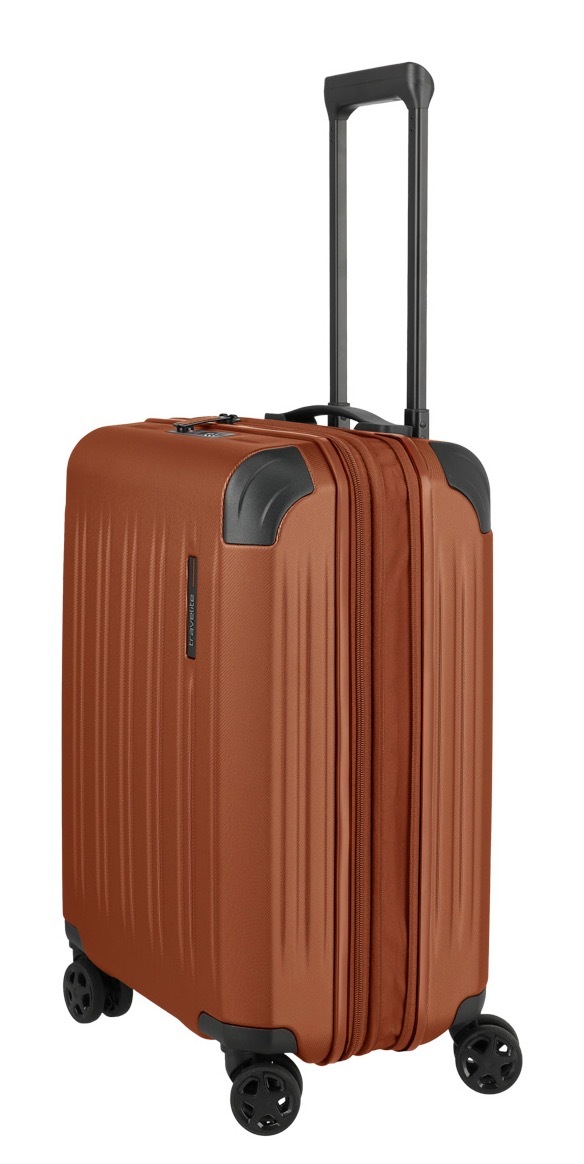 travelite Trolleyset »DYNAMIIC S+/M/L, verschiedene Farben«, (Set, 3 tlg., S+/M/L), Hartschalen-Koffer ABS Volumenerweiterung