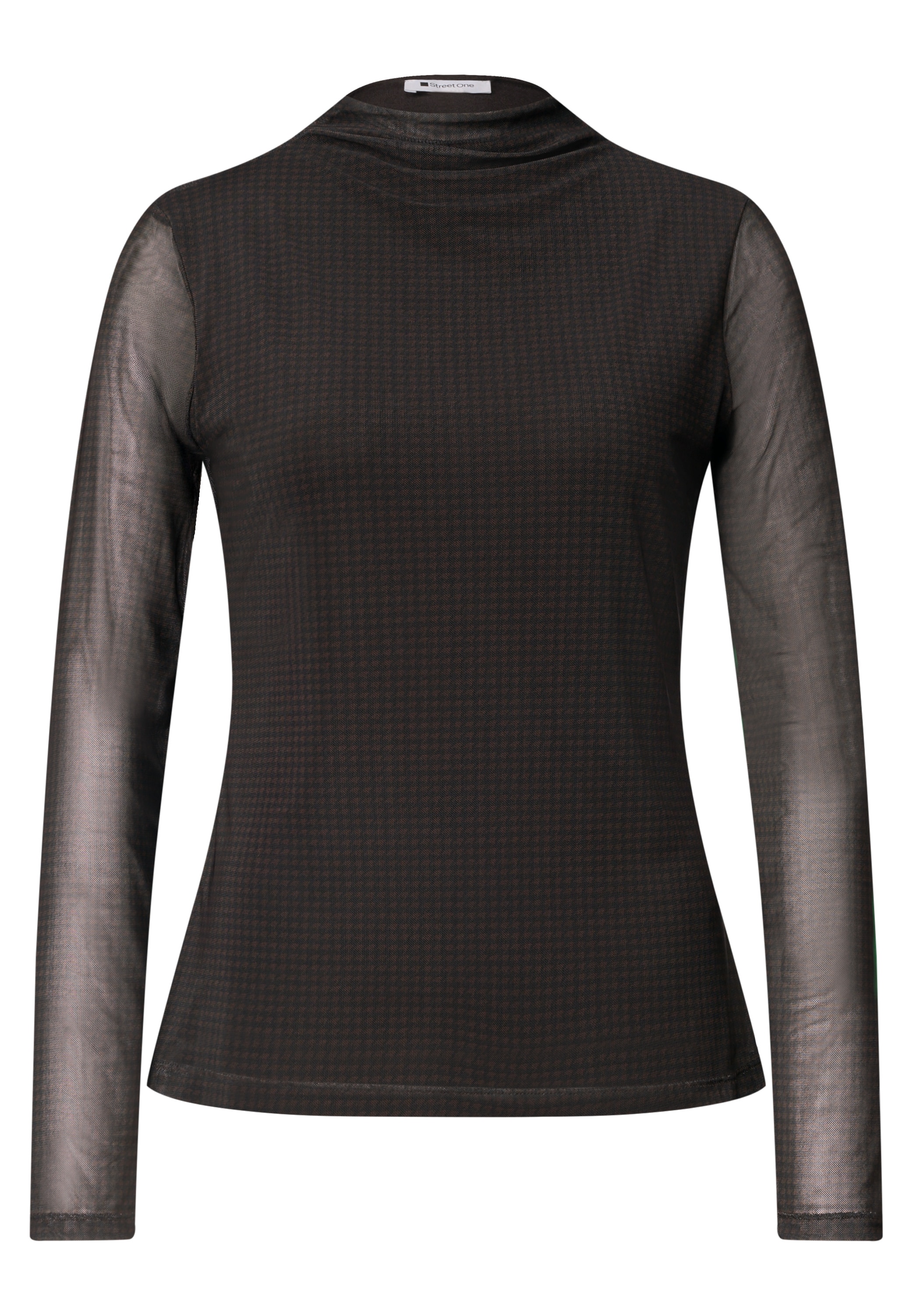 STREET ONE Langarmshirt mit Turtleneck