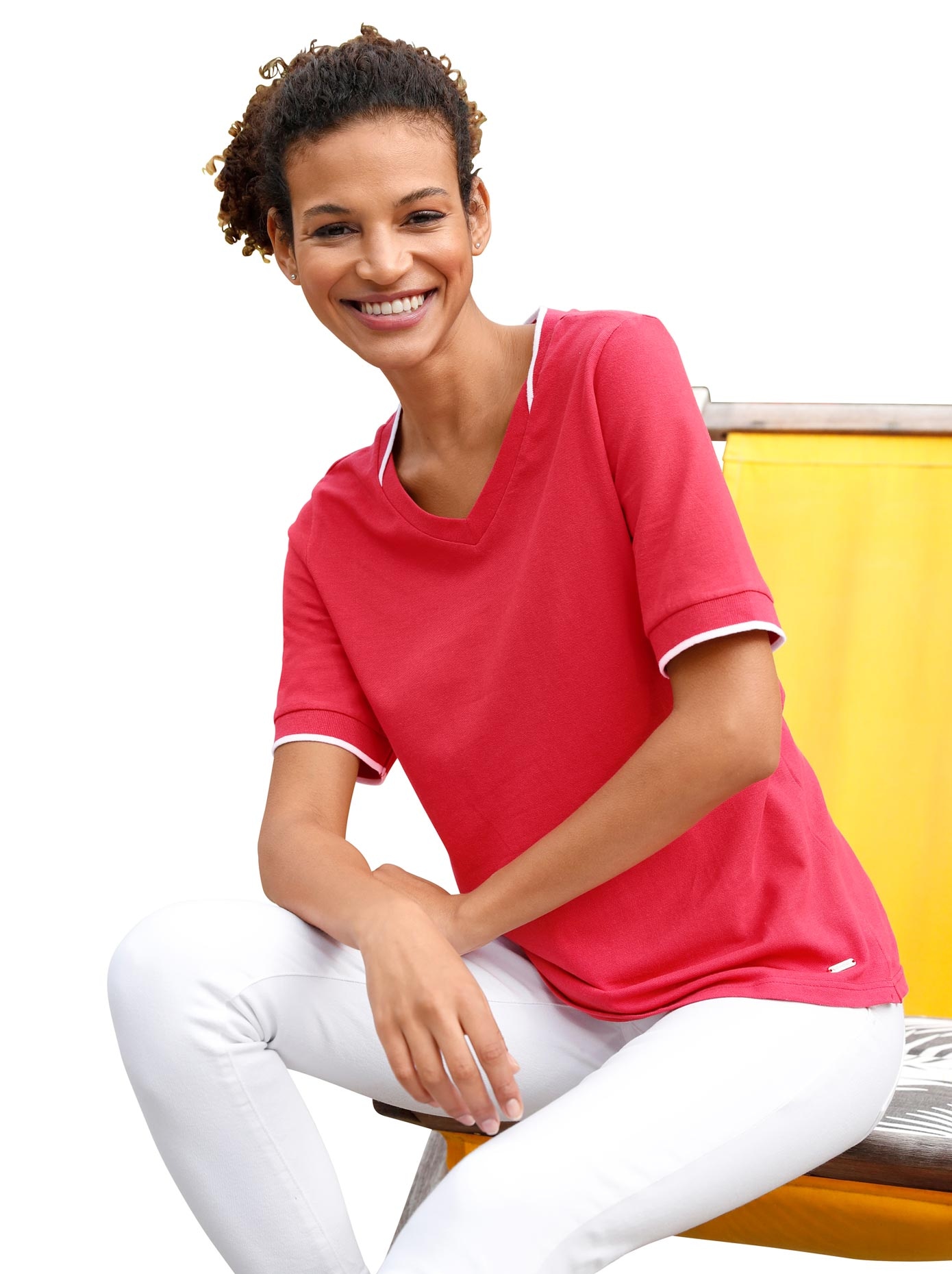 Casual Looks V-Shirt »Shirt« (1 tlg.)