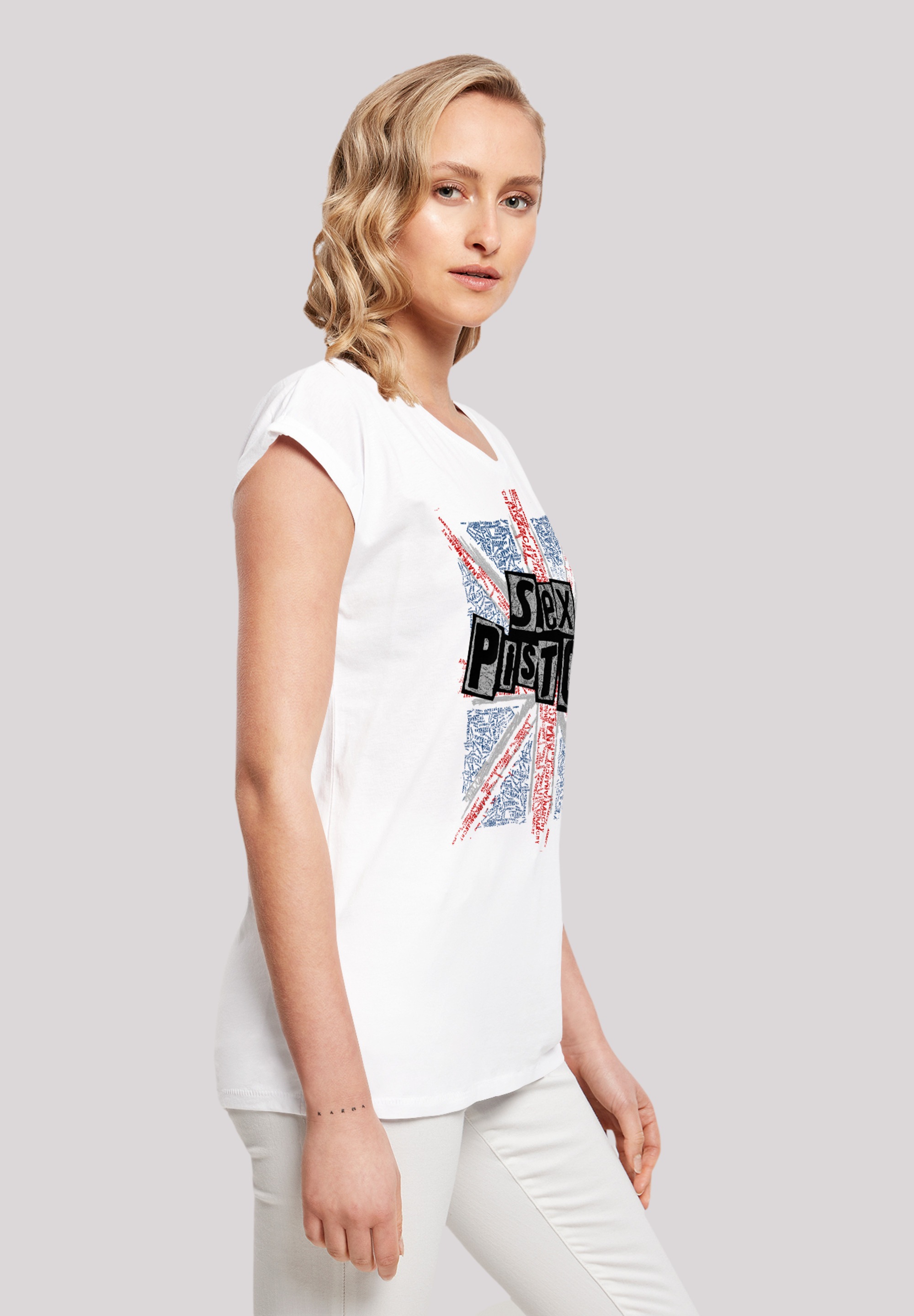 F4NT4STIC T-Shirt »Sex Pistols Anarchy Flag«, Premium Qualität
