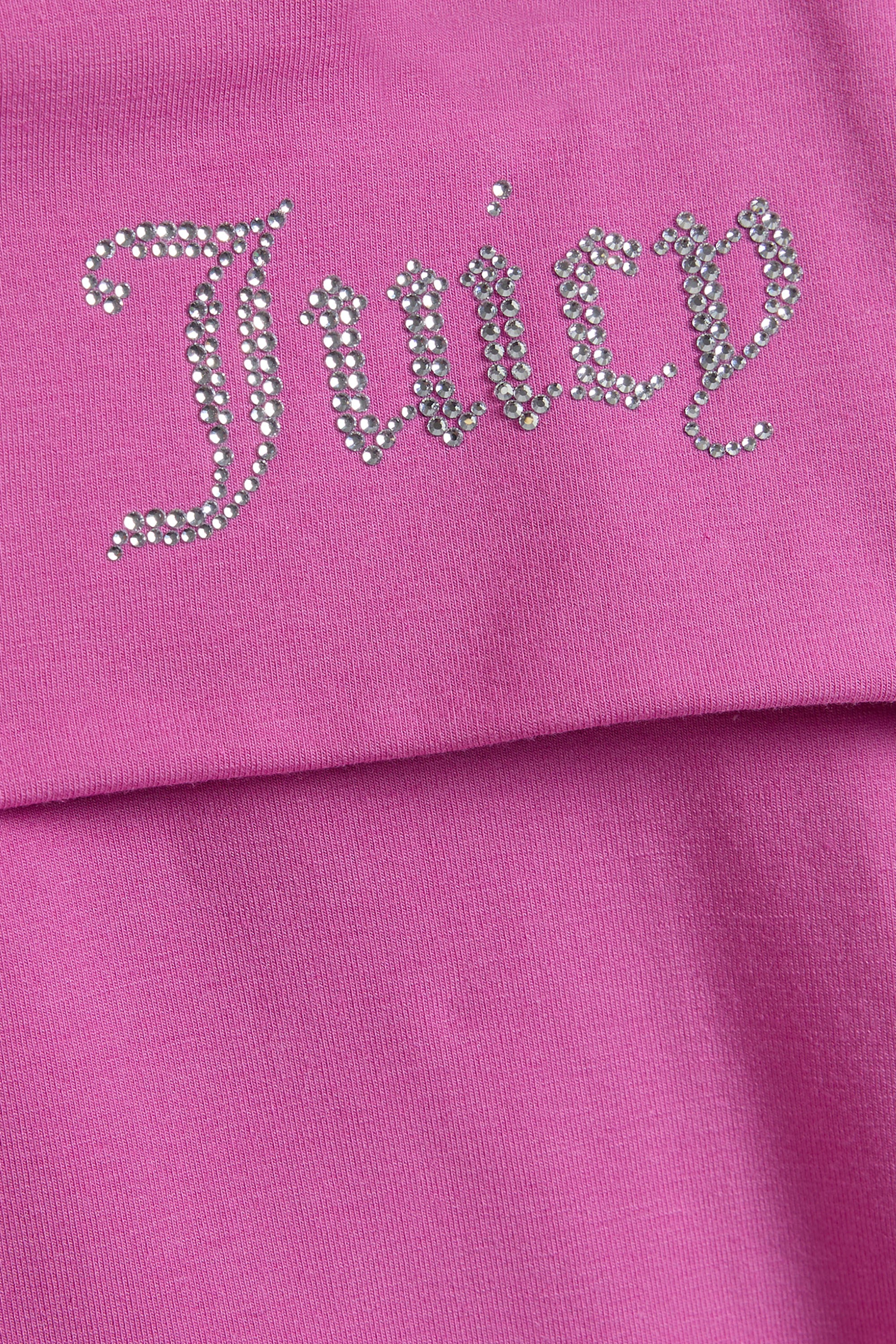 Juicy Couture Shorts »ROLL DOWN SHORTS. Damen«  Trainingshose Damen, Sportshorts, Jersey, kurze Hose mit Glitzer, Sale