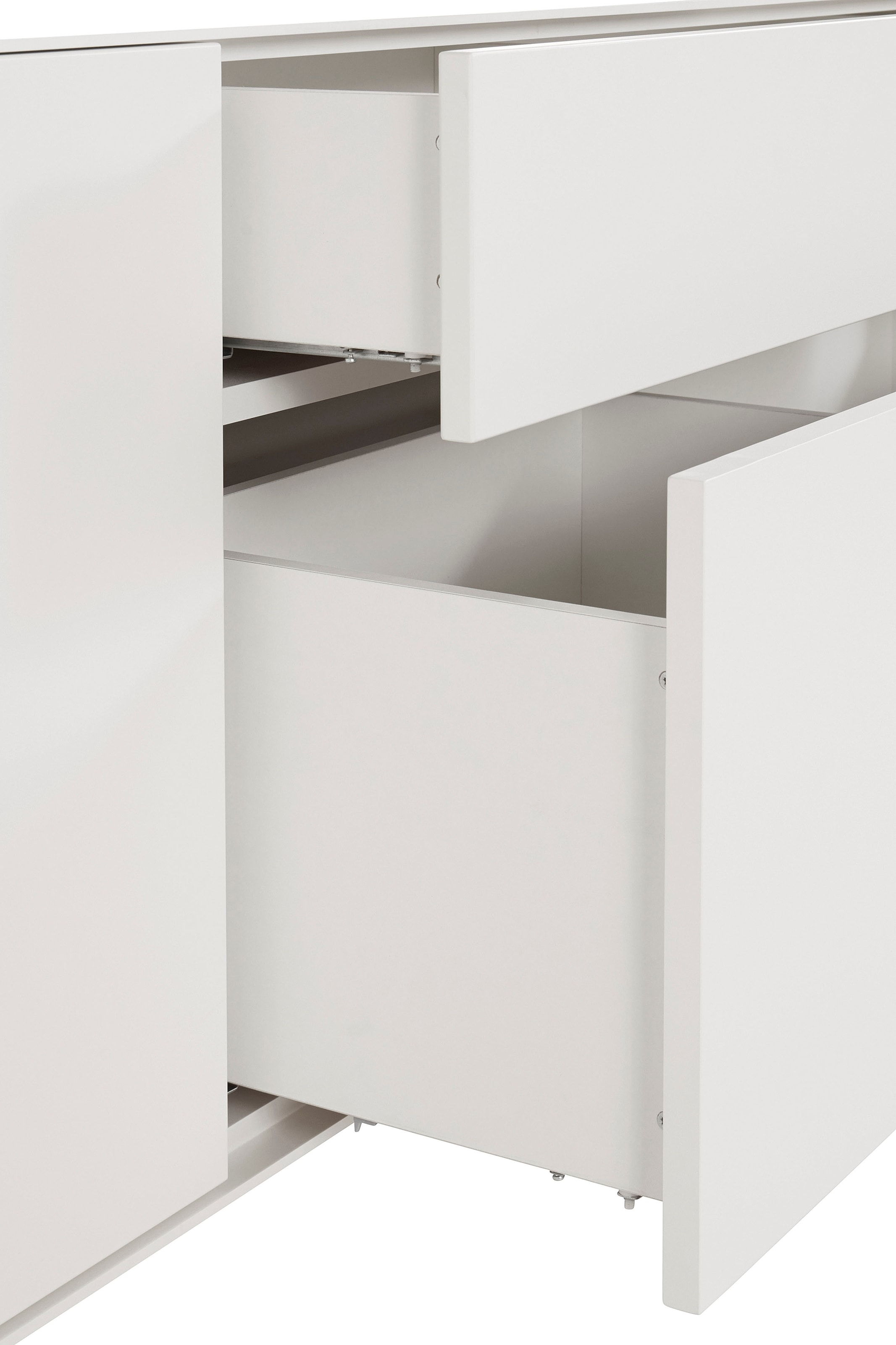 LeGer Home by Lena Gercke Lowboard »Essentials«, Breite: 167 cm, MDF lackiert, Push-to-open-Funktion