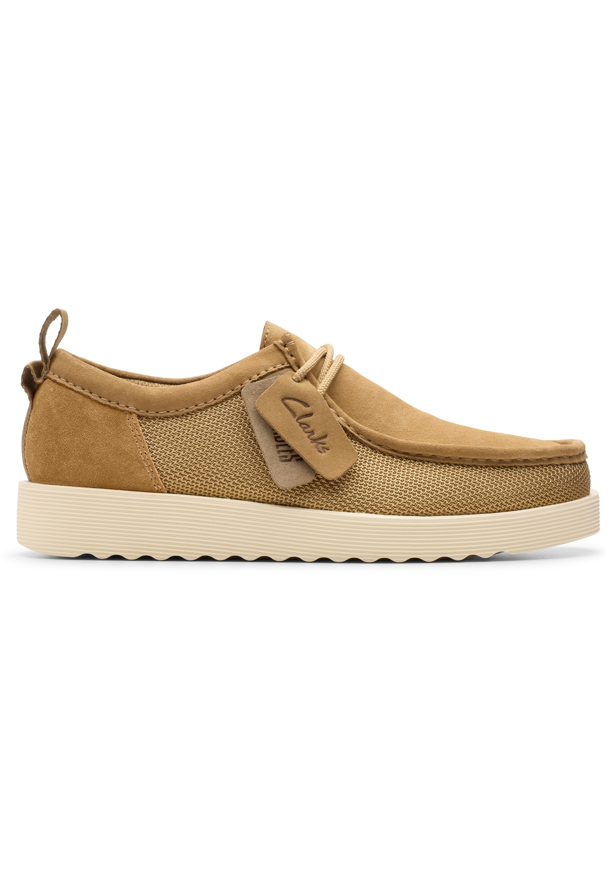 Thumbnail - Clarks Bootsschuh "Wallabee" mit federnder Sohle