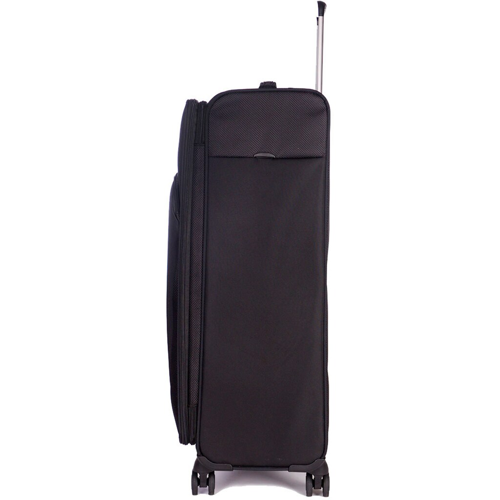 Stratic Weichgepäck-Trolley »Mix L, black«, 4 Rollen