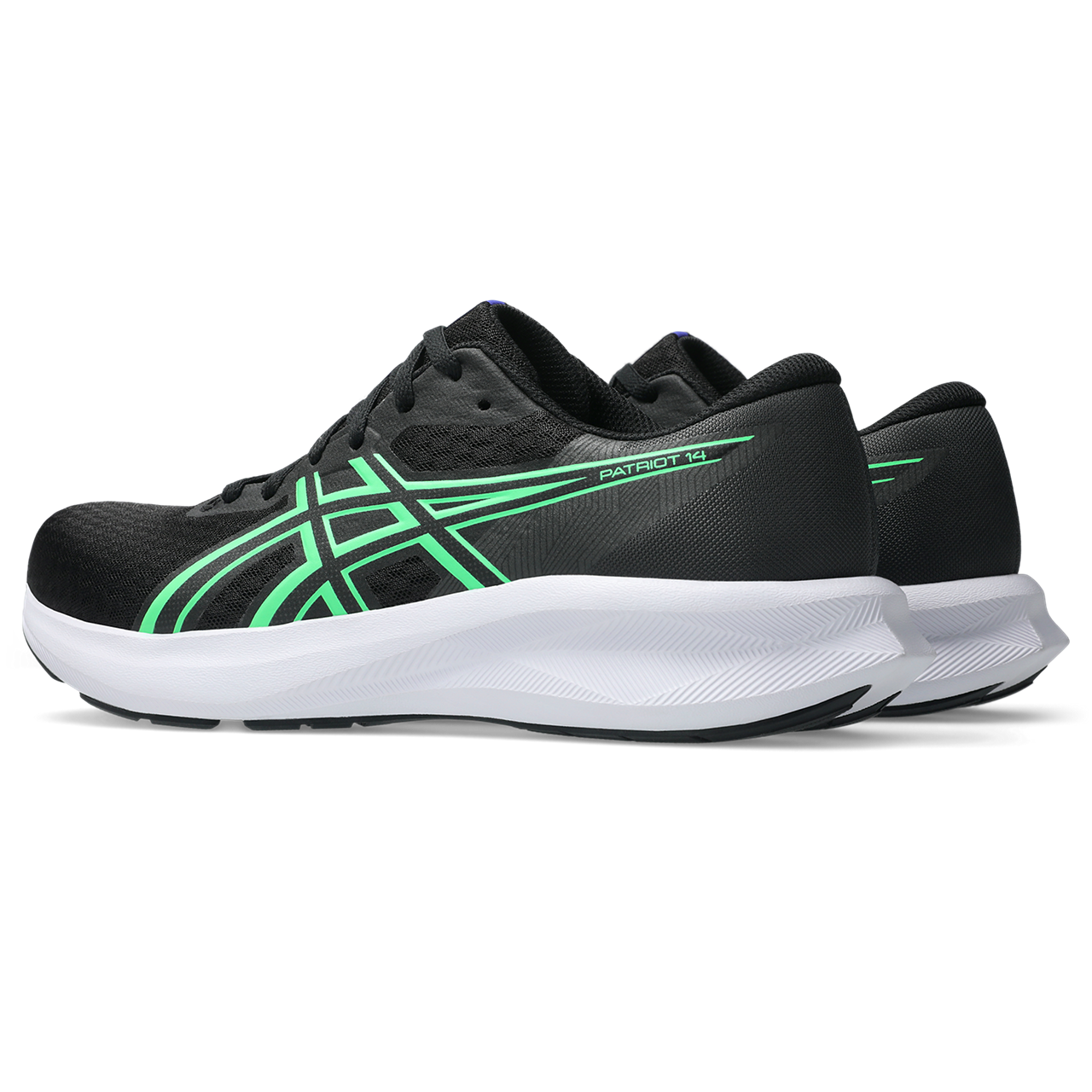 Asics Laufschuh »PATRIOT 14«  atmungsaktives Mesh-Obermaterial, Energiegeladene Mittelsohle