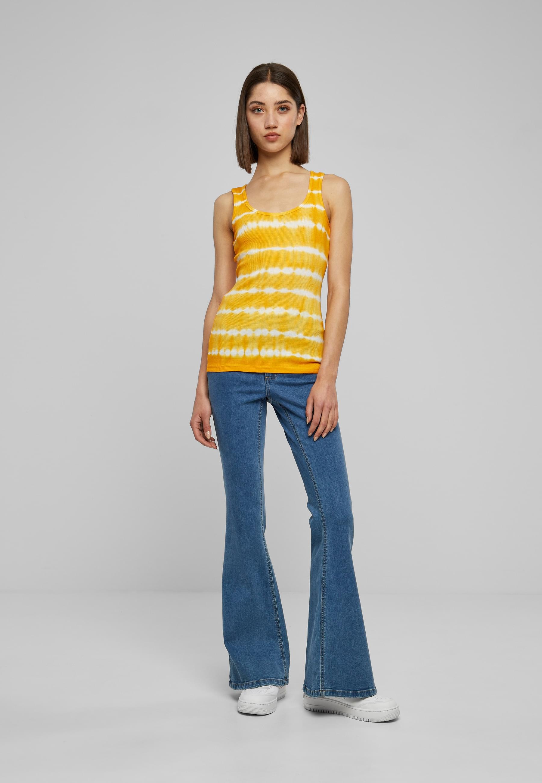 URBAN CLASSICS Muskelshirt »Urban Classics Damen Ladies Batik Tanktop«, (1 tlg.)