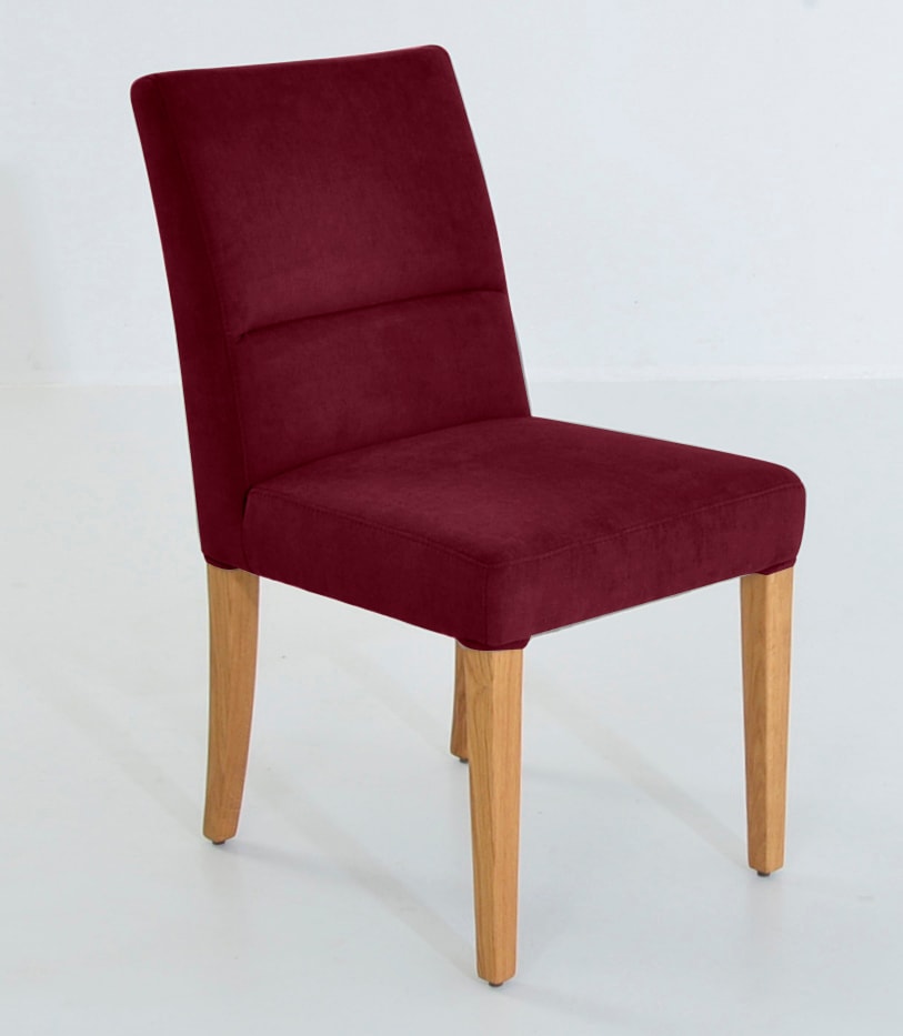 K+W Komfort & Wohnen 4-Fußstuhl "GOBY" () 4-Fuß-Holzstuhl in Wildeiche geöl günstig online kaufen