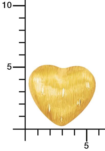 Paar Ohrstecker AMOR "2013849", gold (gelbgoldfarben), Ohrringe, Damen, 4mm, Gelbgold 375, Made in Germany 5