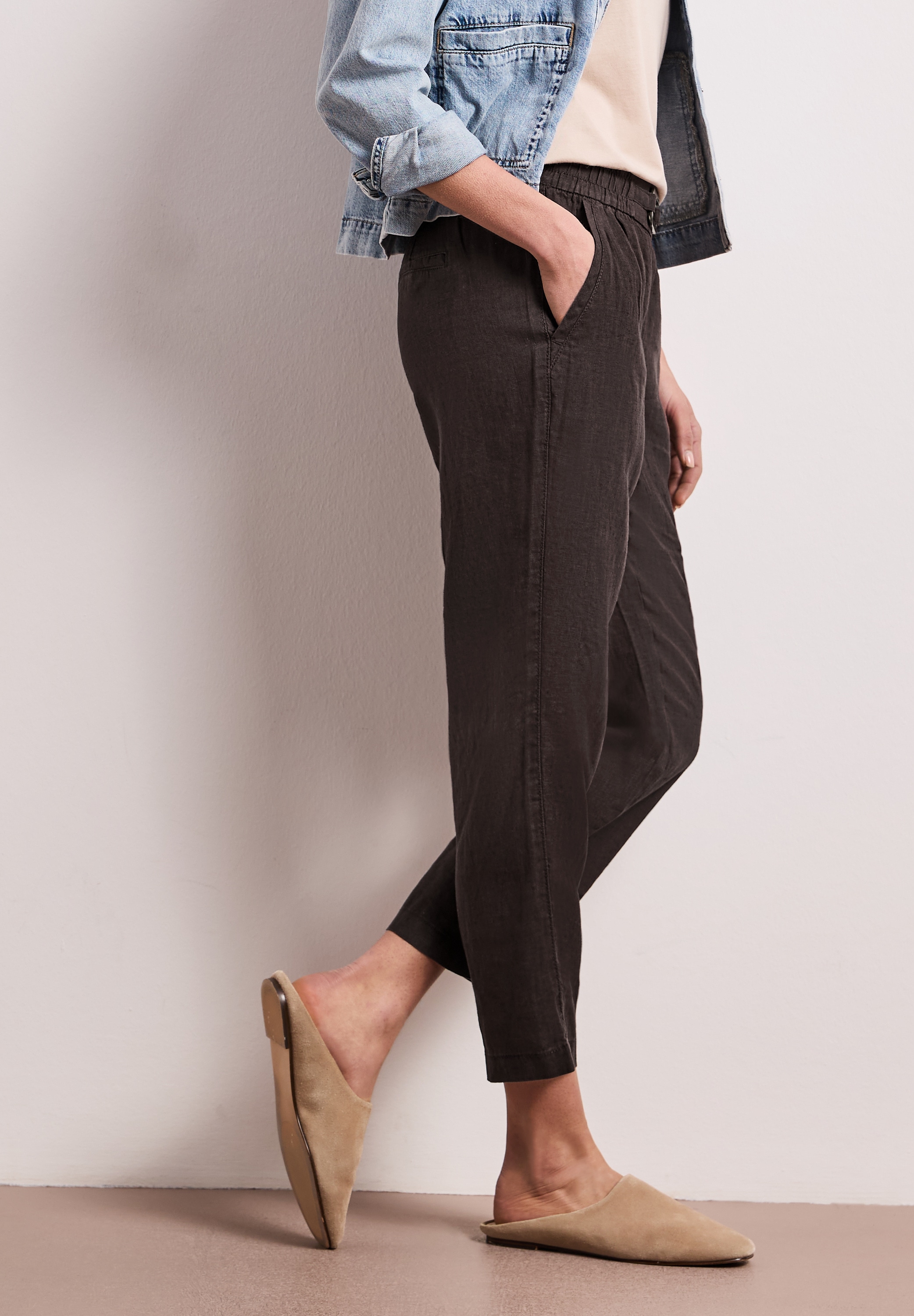 Cecil Stoffhose aus Leinen günstig online kaufen