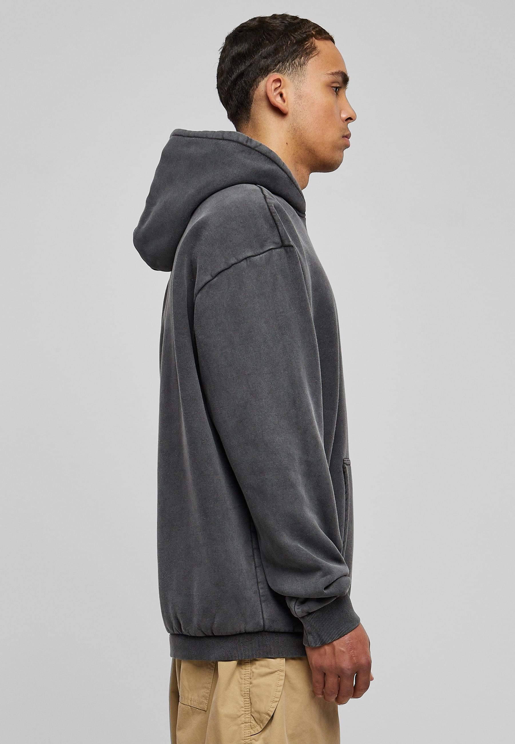 URBAN CLASSICS Kapuzensweatshirt »Urban Classics Herren Stone Washed Hoody«, (1 tlg.)