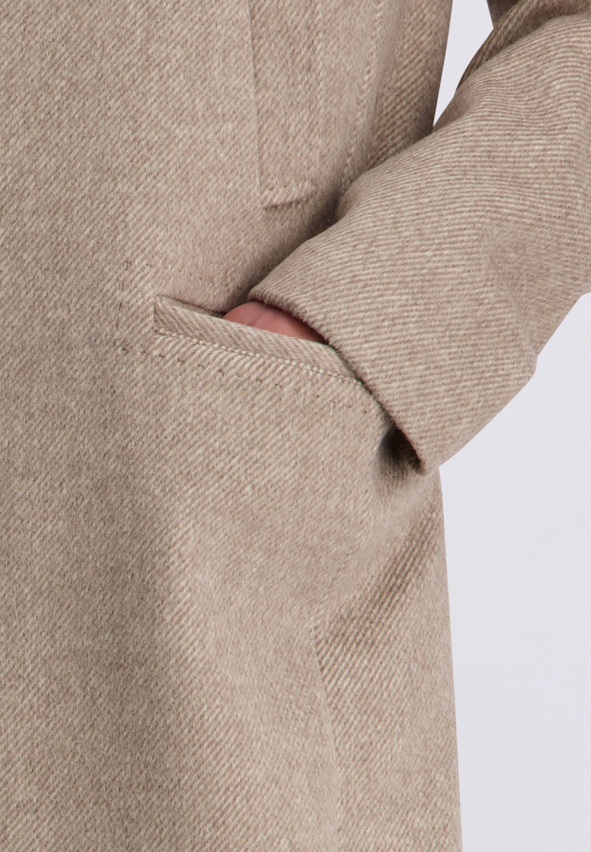 Pierre Cardin Wintermantel »Pierre Cardin Mantel« mit Westen-Einsatz mit Frontreißverschluss
