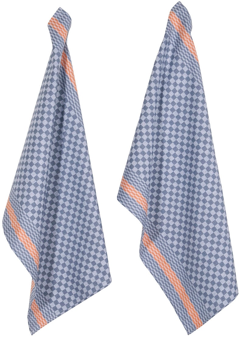 PAD Geschirrtuch "PIT RELOADED" 100% Baumwolle, 50x70 cm, Karo Design günstig online kaufen