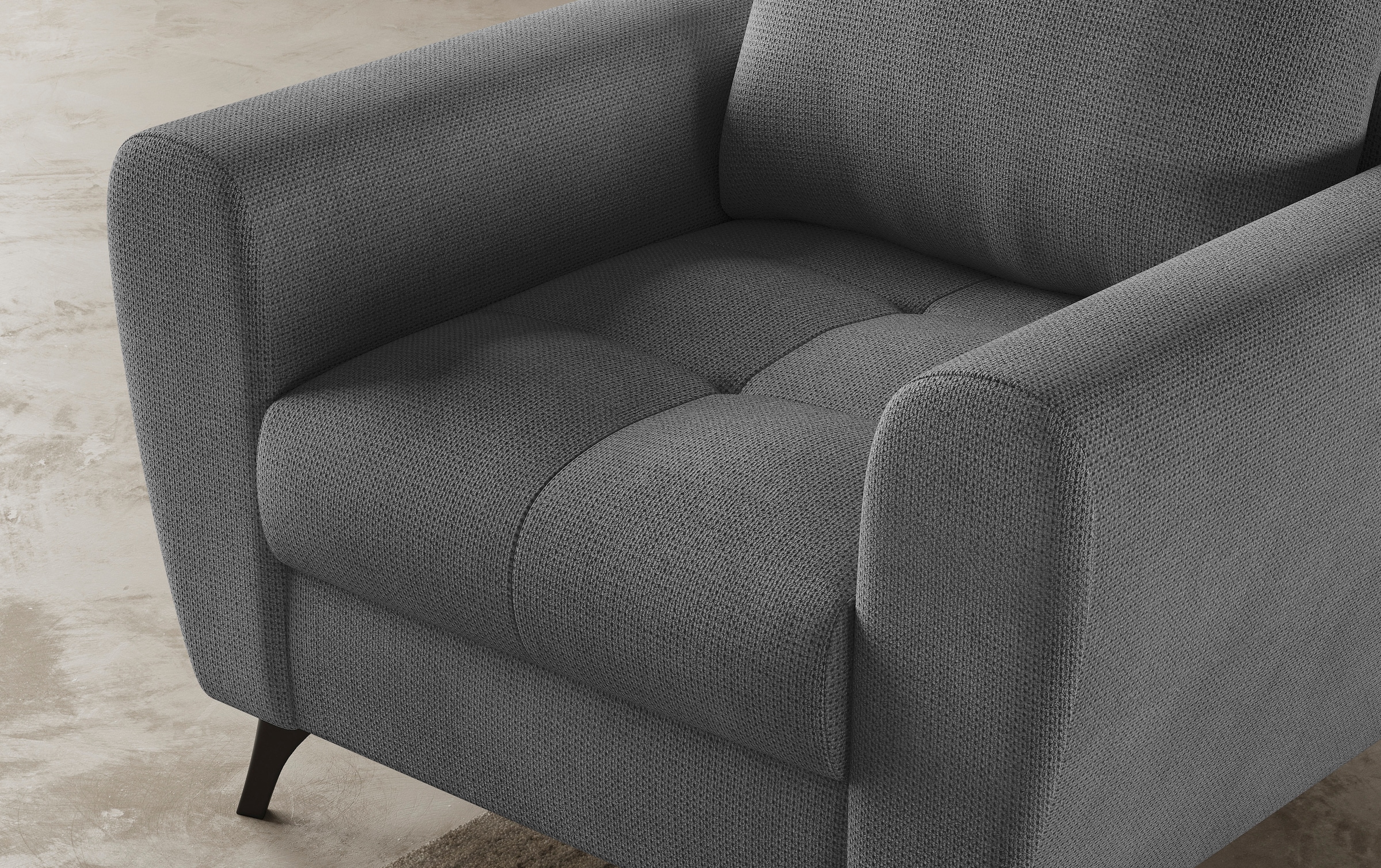 Mr. Couch Sessel »Blackburn II«, Passend zu der Garnitur, mit Kaltschaumpolsterung bis 140 kg belastbar