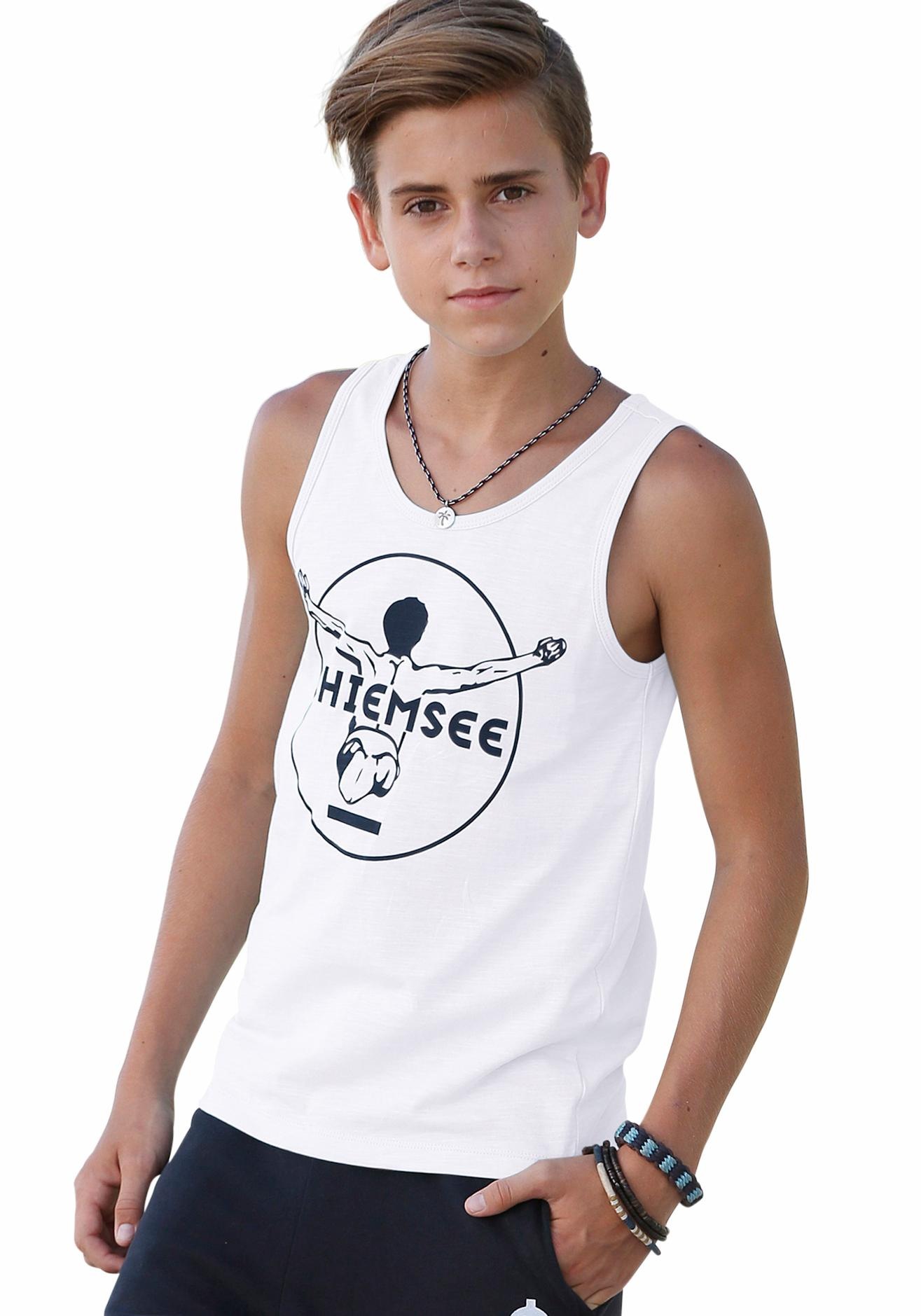 Chiemsee Tanktop »BASIC«, mit Logo-Druck in Kontrast kaufen | BAUR online