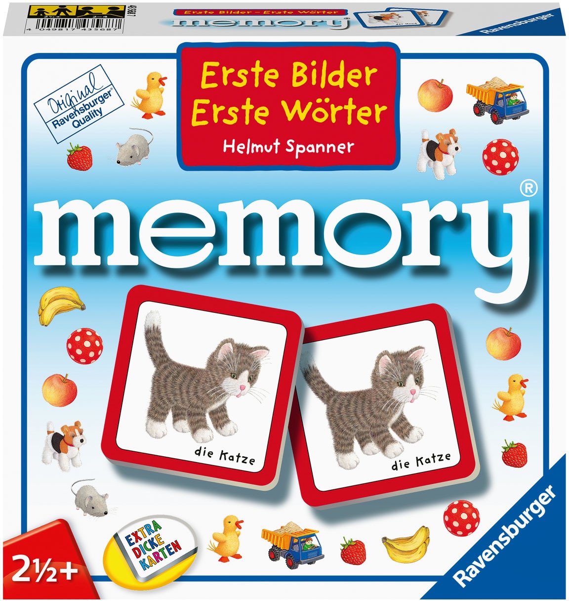 Ravensburger Spiel »Erste Bilder Erste Wörter memory®«, FSC® - schützt Wald - weltweit; Made in Europe