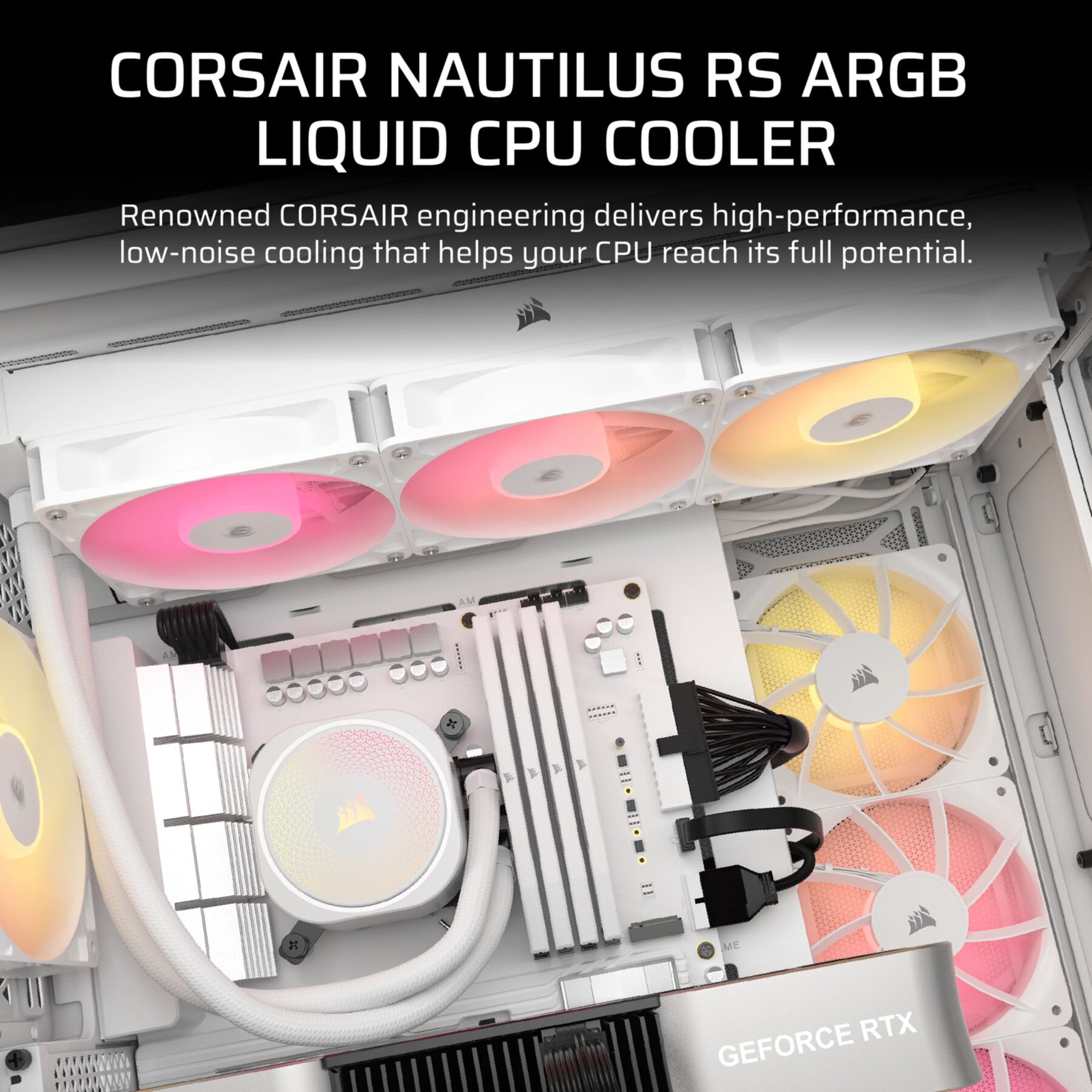Corsair Gehäuselüfter »NAUTILUS 240 RS ARGB Liquid«
