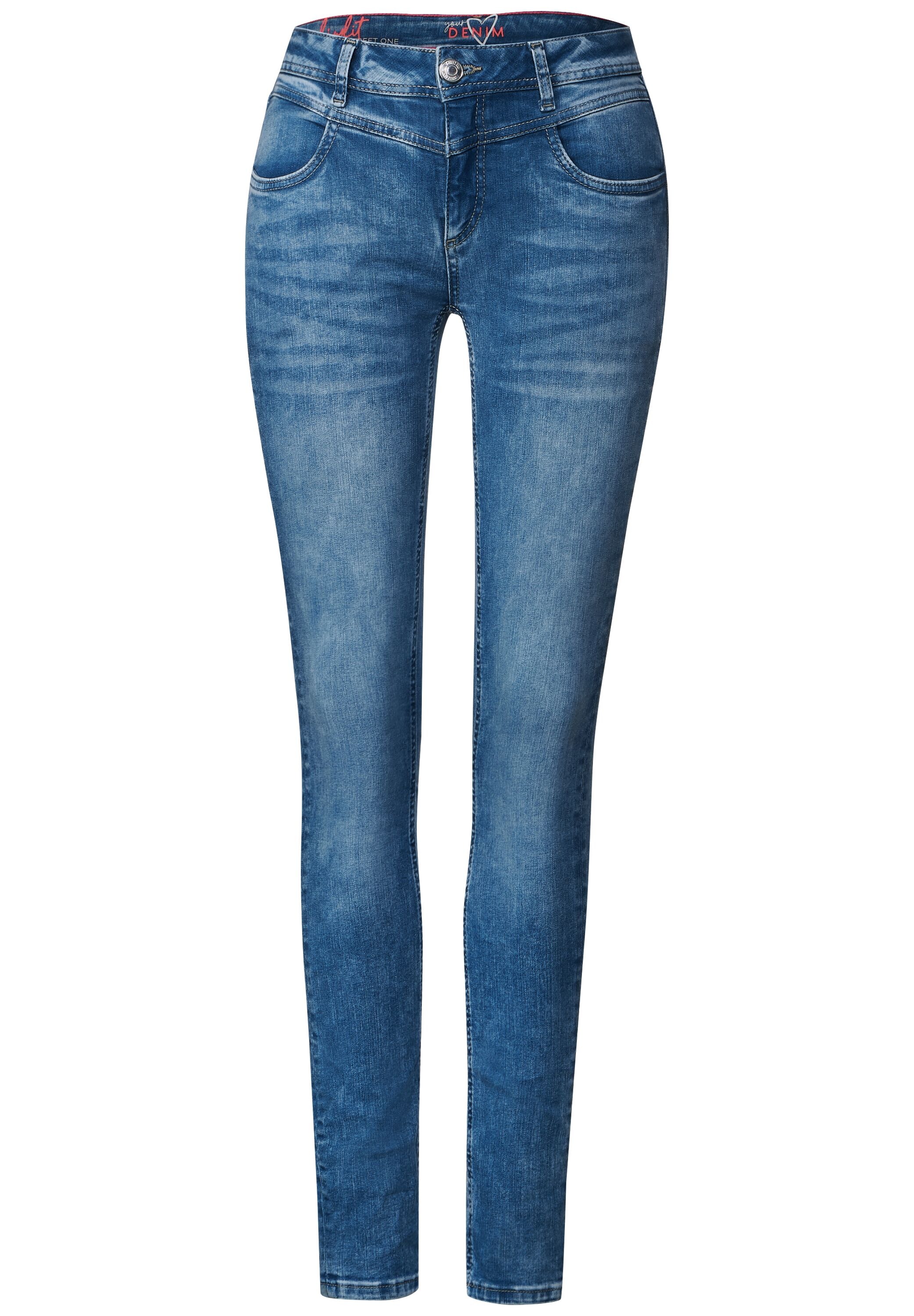 STREET ONE Slim-fit-Jeans, 4-Pocket Style
