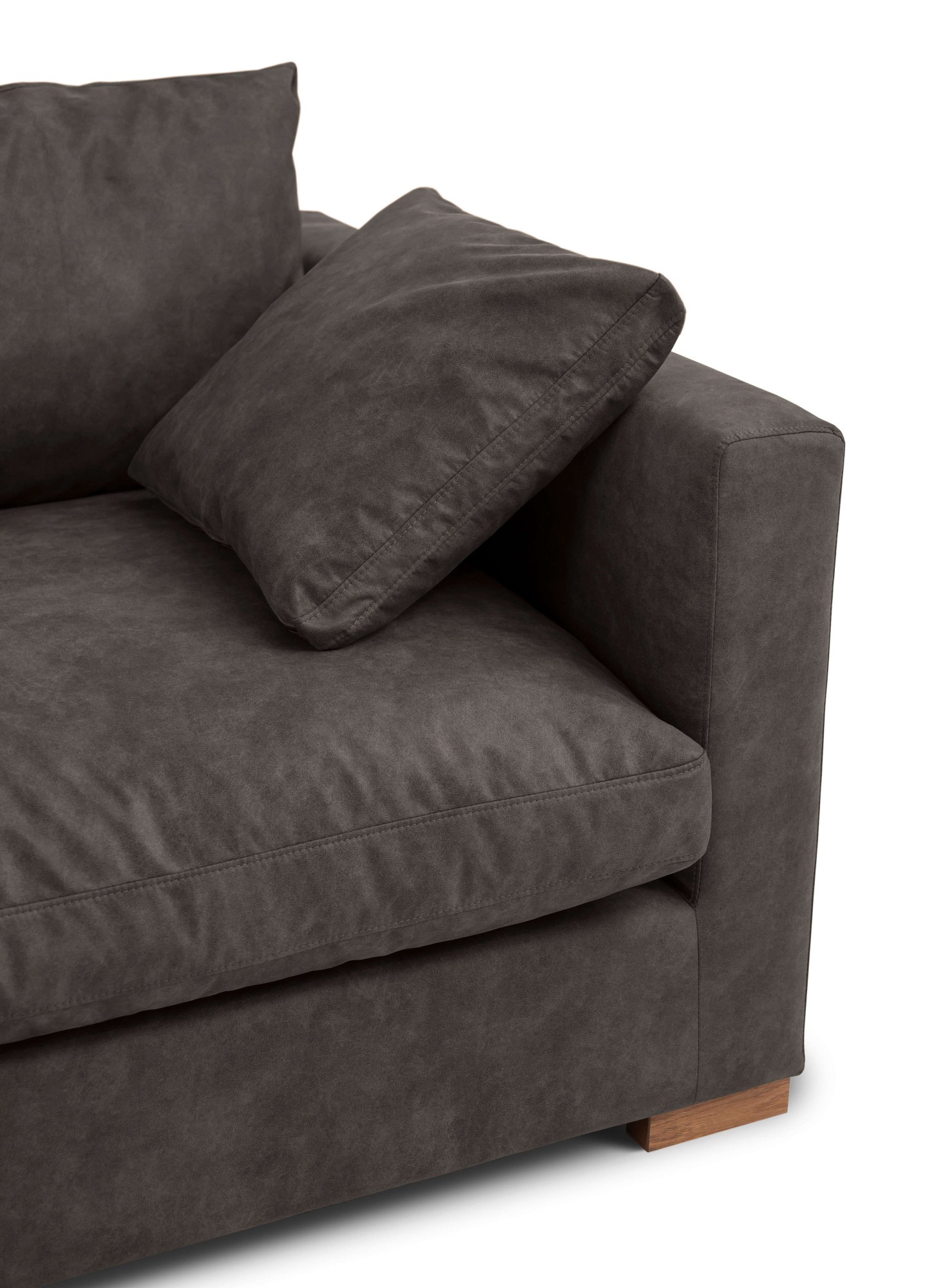 Home affaire Ecksofa »Coray«, Breite 266 cm, extra weich und kuschelig, mit Federn und Daunen