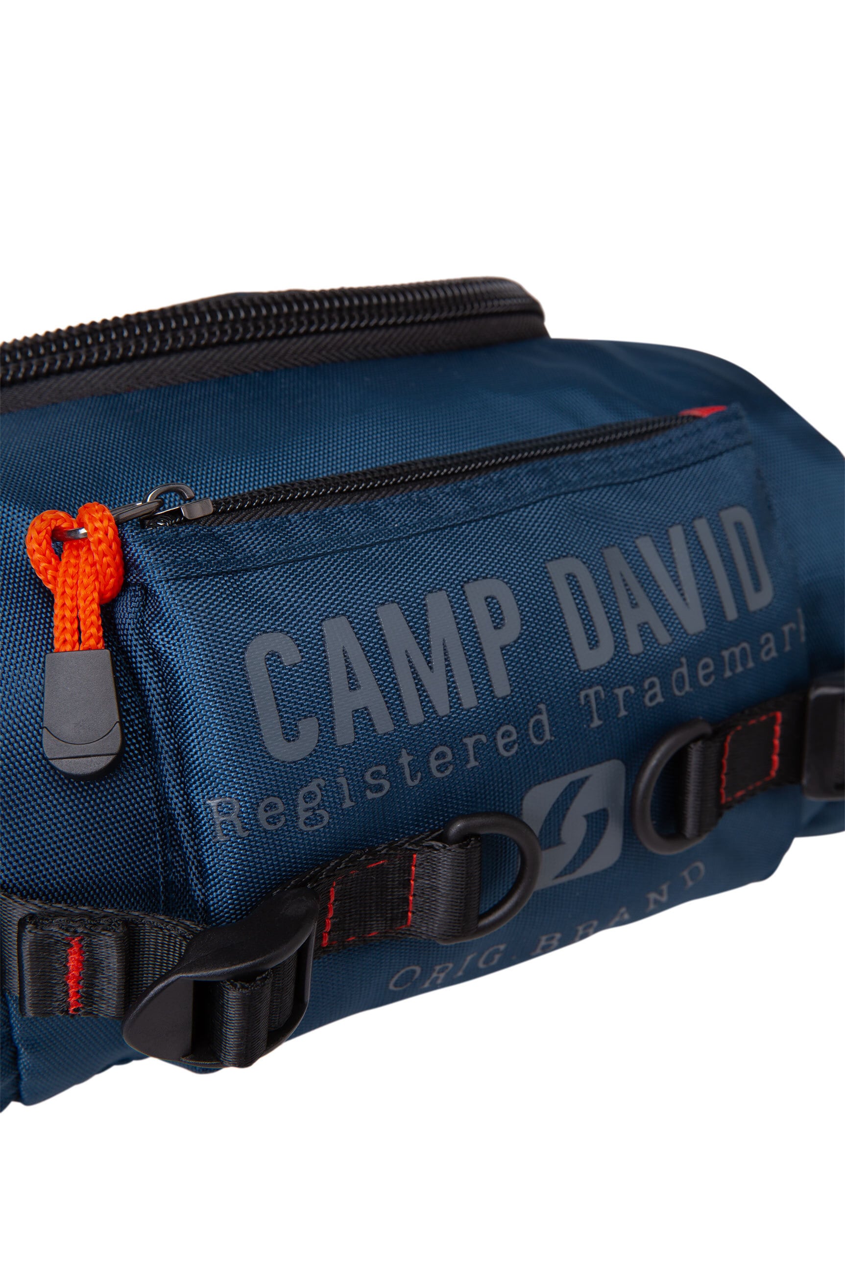 CAMP DAVID Umhängetasche, mit Reißverschluss am Innenfach