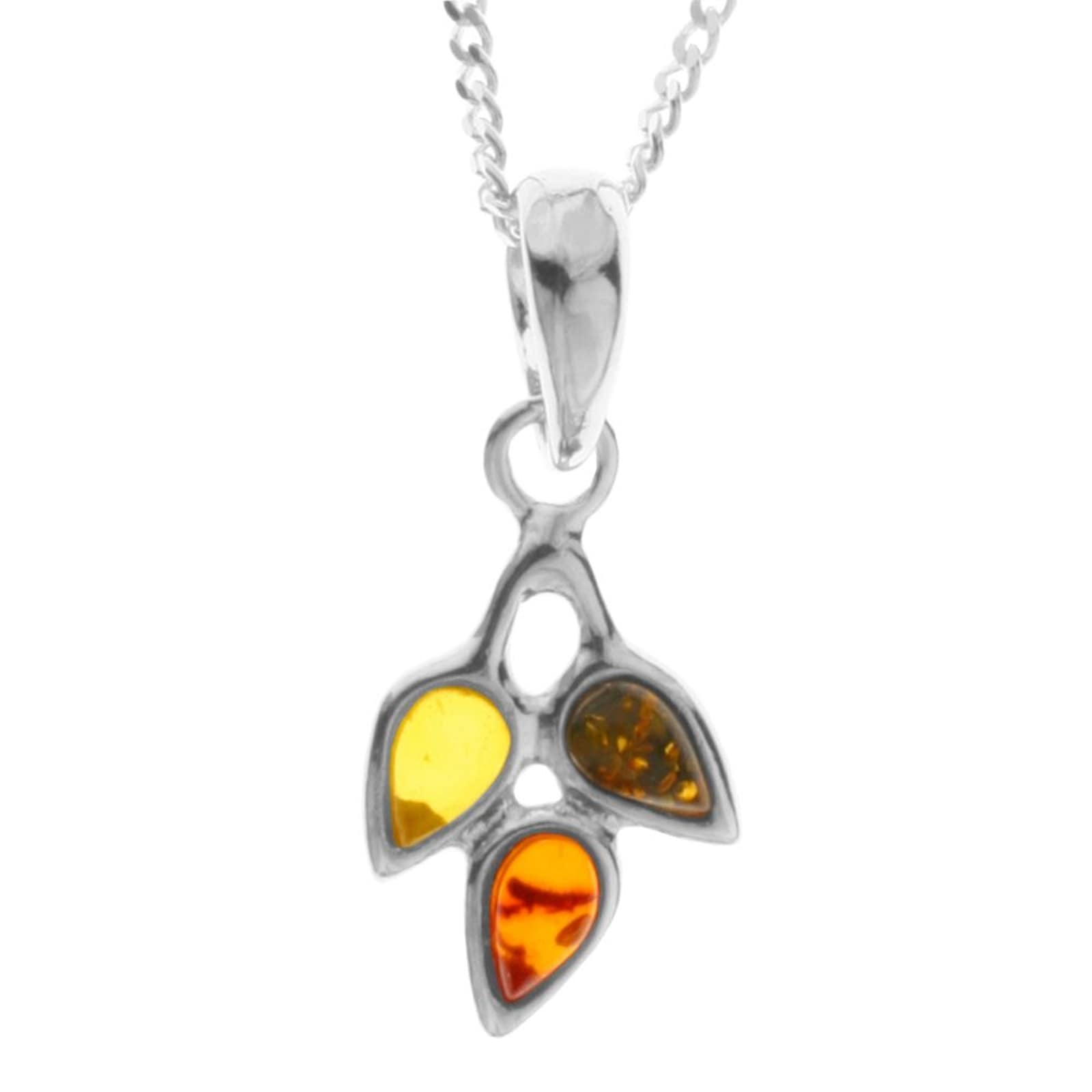 Kette mit Anhänger OSTSEE-SCHMUCK "Ostsee-Schmuck Kette mit Anhänger Greta Kette mit Anhänger Greta" Gr. 45, silber, Halsketten, Damen, 45cm, Silber 925 (Sterlingsilber), L: 40