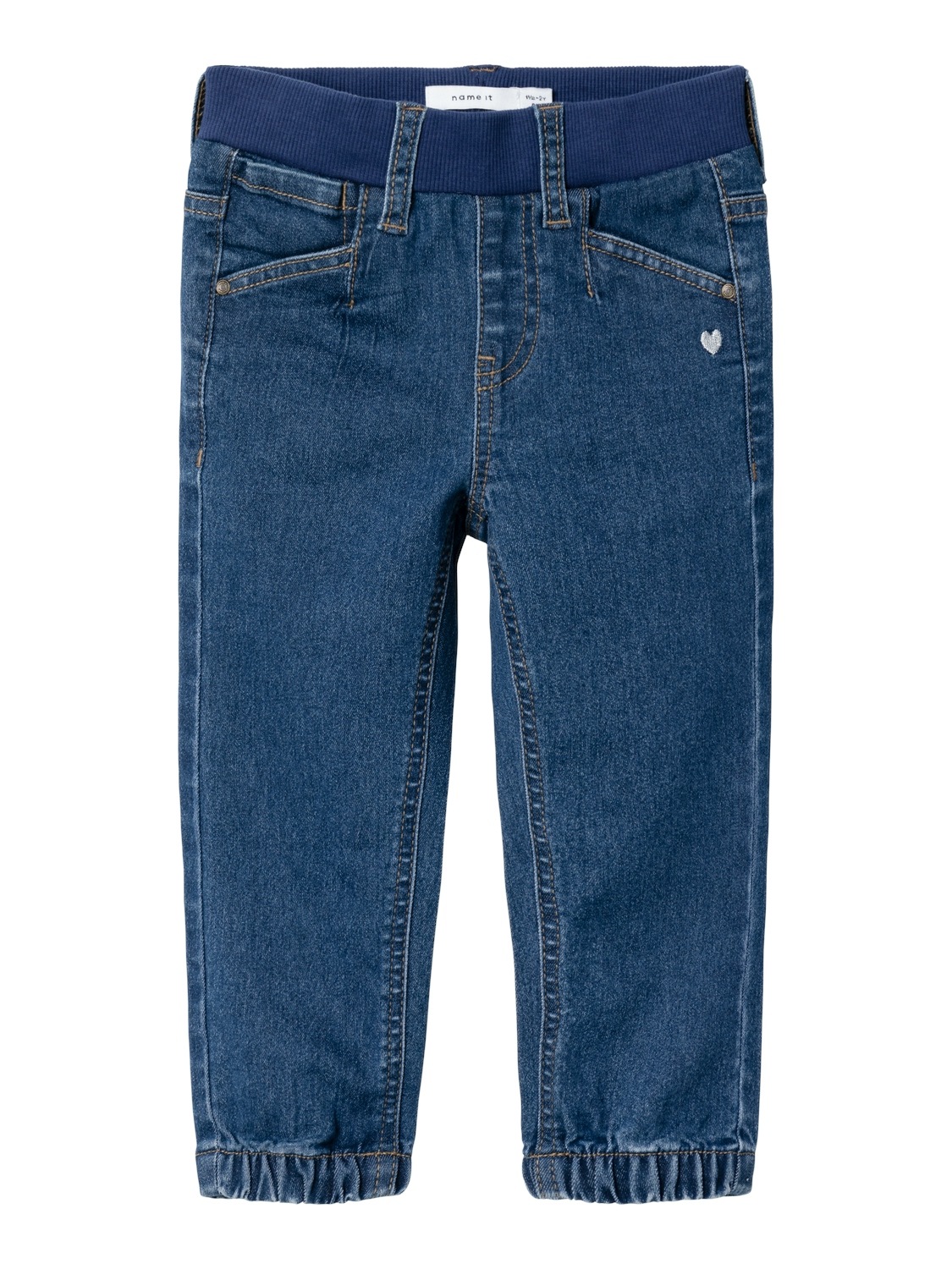 Jeans Moda Bimba Jeans Larghi NAME IT Nmfbella Wide 6485-To Noos Per Bambine/Ragazze - Taglio Comodo, Vita Regolabile, Plissettato Jeans Plissettati Per Ragazze