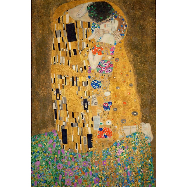 Reinders! Holzbild »Deco Panel 60x90 Gustav Klimt - the kiss« bestellen |  BAUR