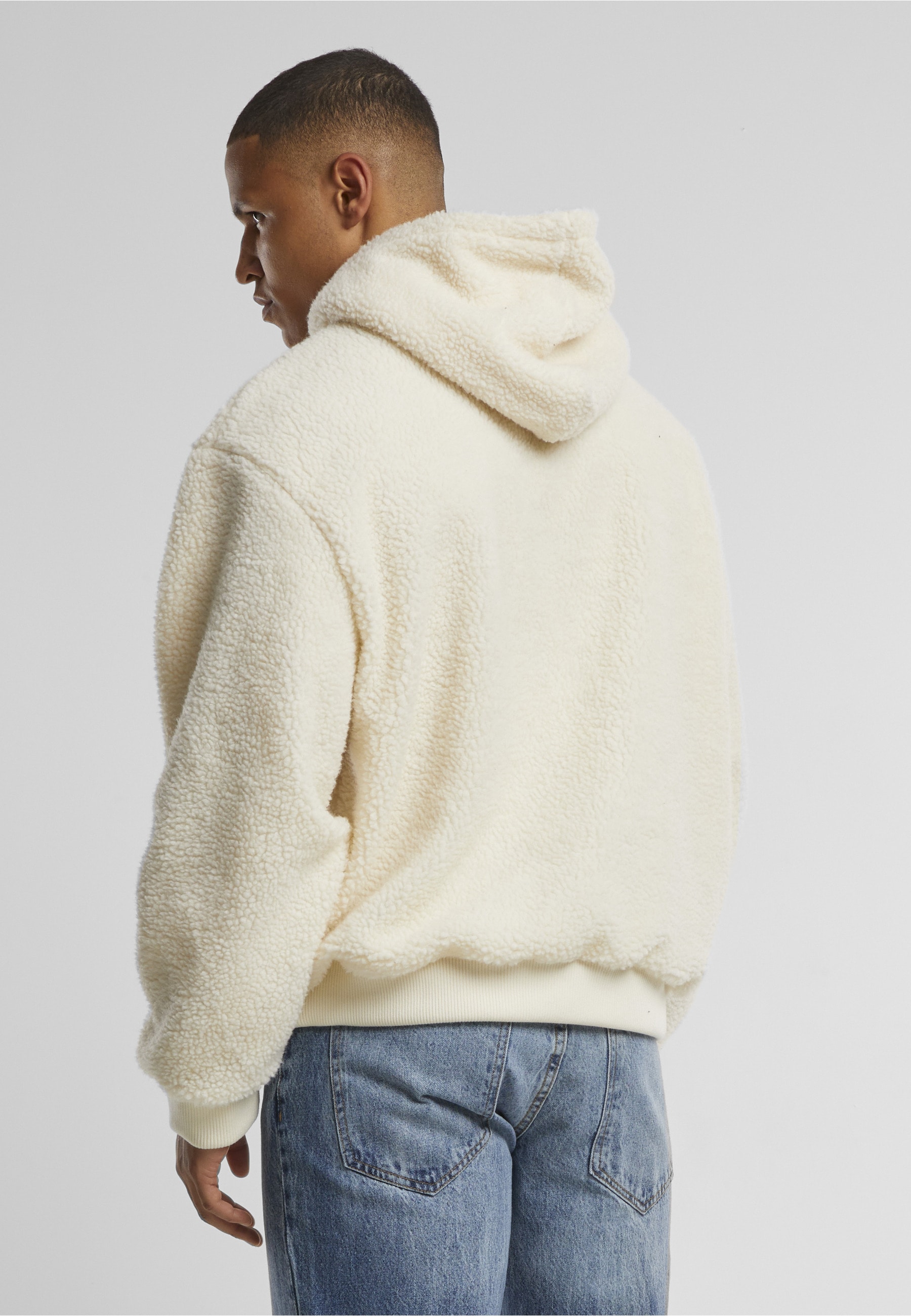 URBAN CLASSICS Kapuzenpullover »Urban Classics Oversized Teddy Hoody« 1 Stk.