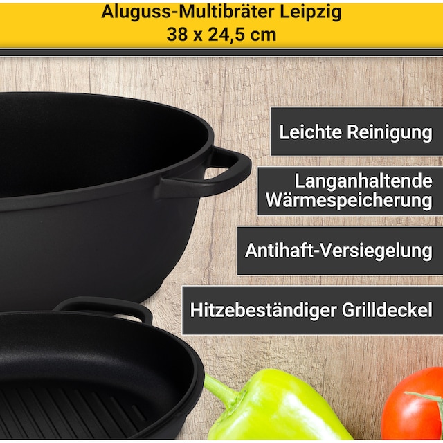 Krüger Bräter (1-tlg.) mit Grilldeckel online kaufen | BAUR