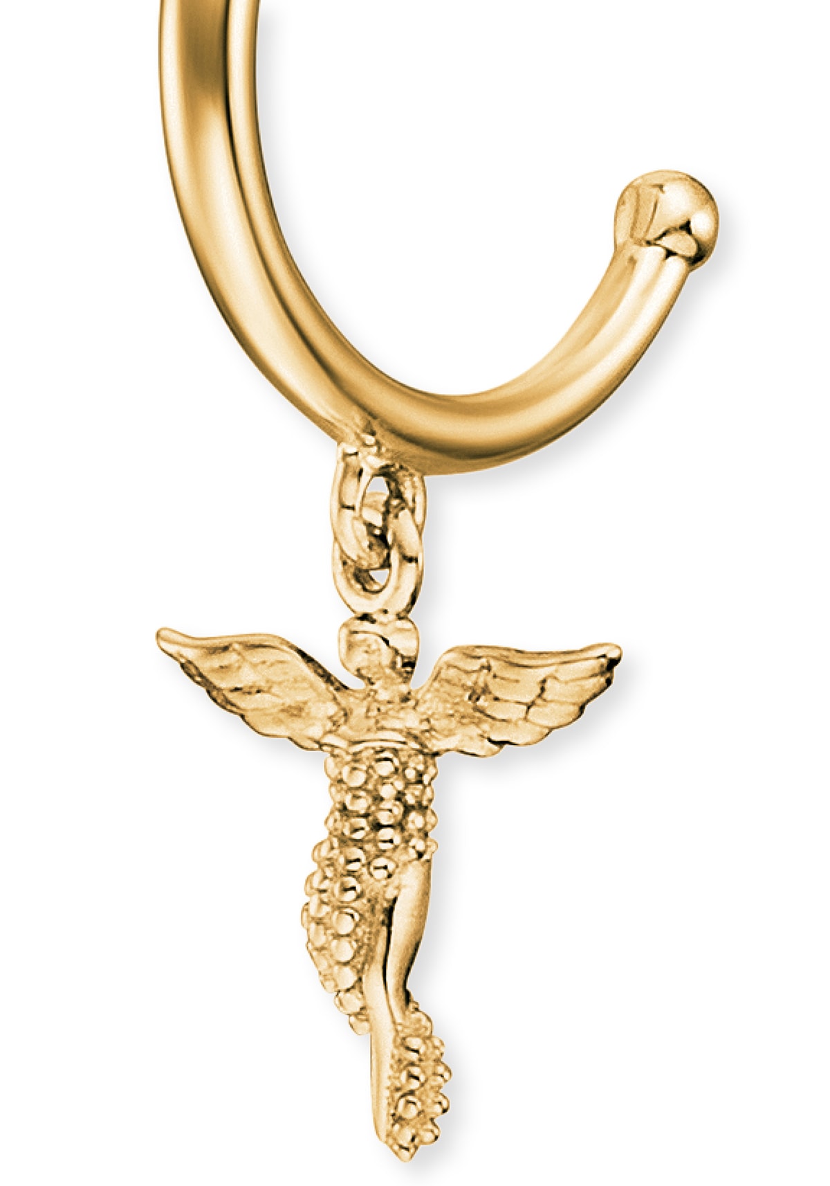 Engelsrufer Paar Creolen »Engel, ERE-LILANGEL-G-CR, ERE-LILANGEL-R-CR«, Made in Germany