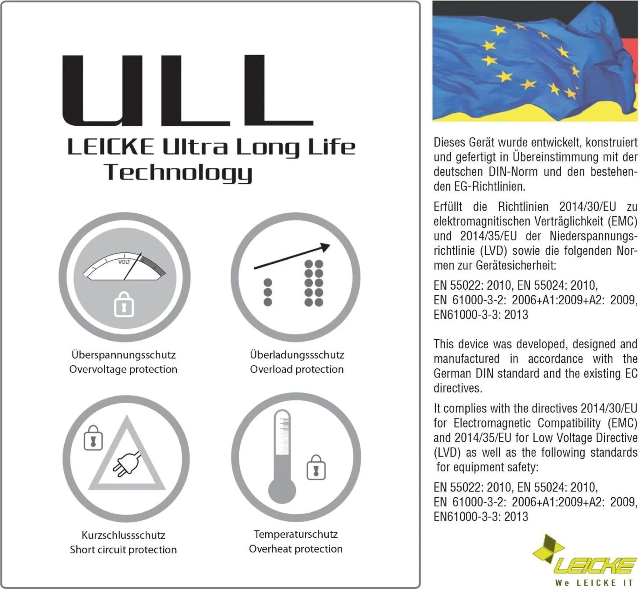 Leicke Batterie-Ladegerät »Ladegerät für Bosch 42V/36V 6A Performance«