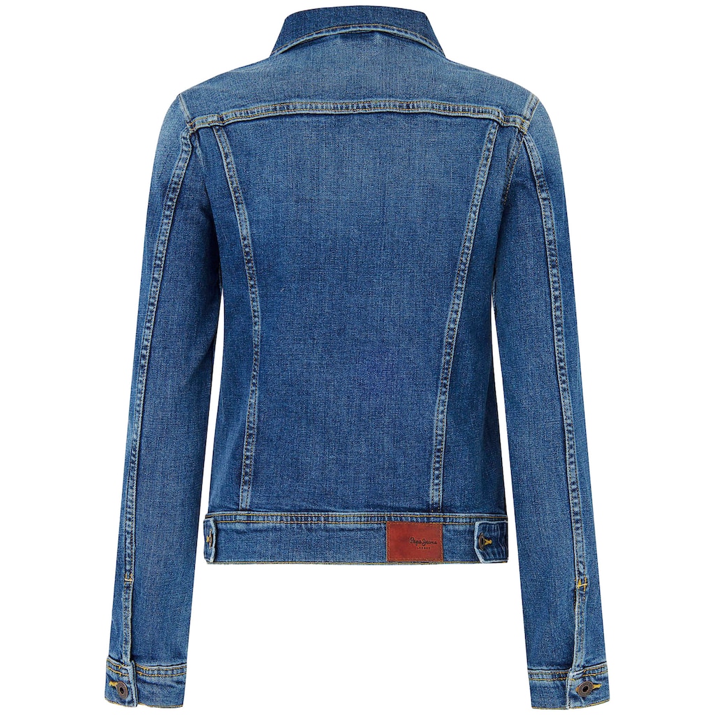 Pepe Jeans Jeansjacke »THRIFT«, mit aufgesetzten Brusttaschen und durchgehender Knopfleiste