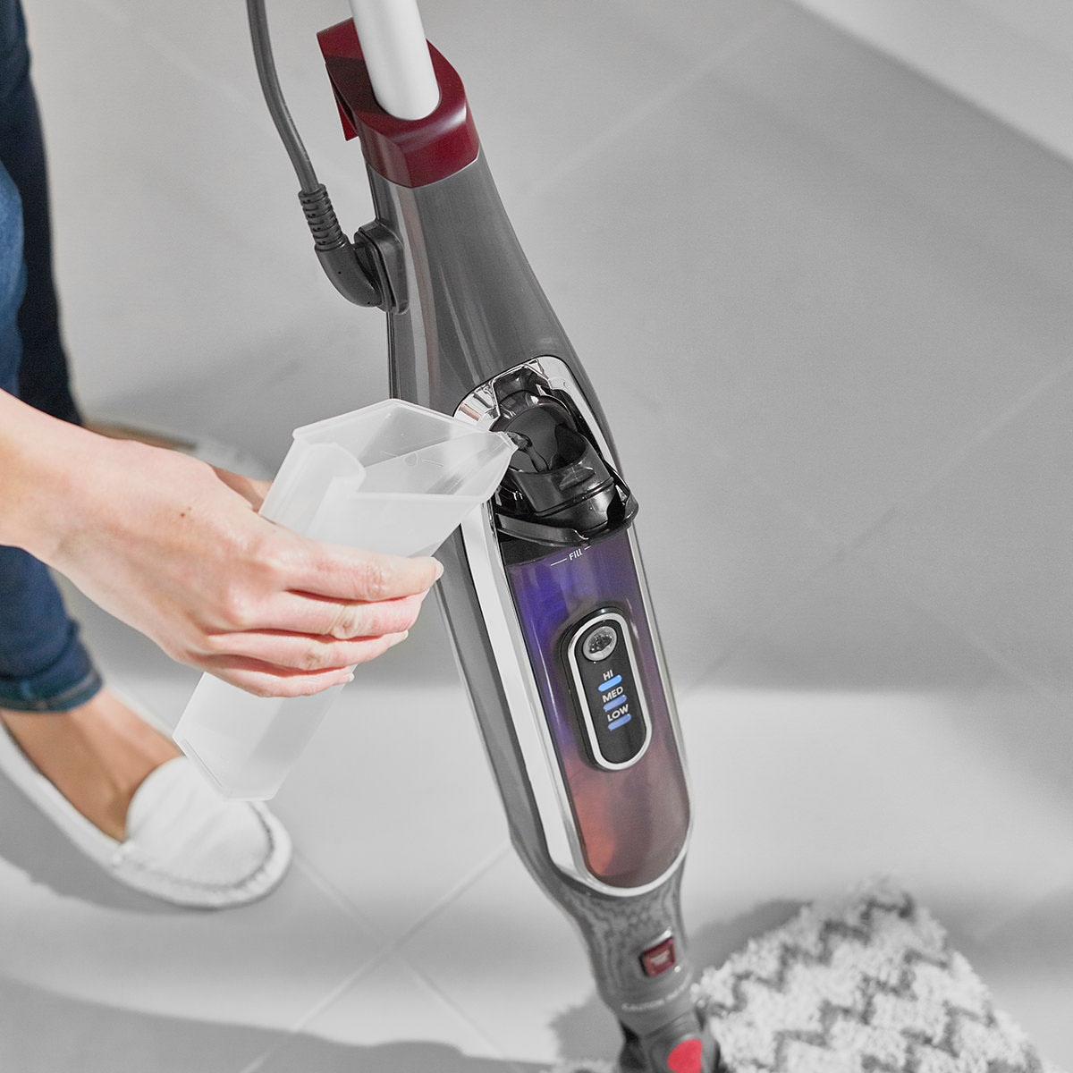 Shark Dampfmopp »Klik n' Flip automatischer Dampfreiniger S6003EU«, automatische Dampfregulierung, 0,35l
