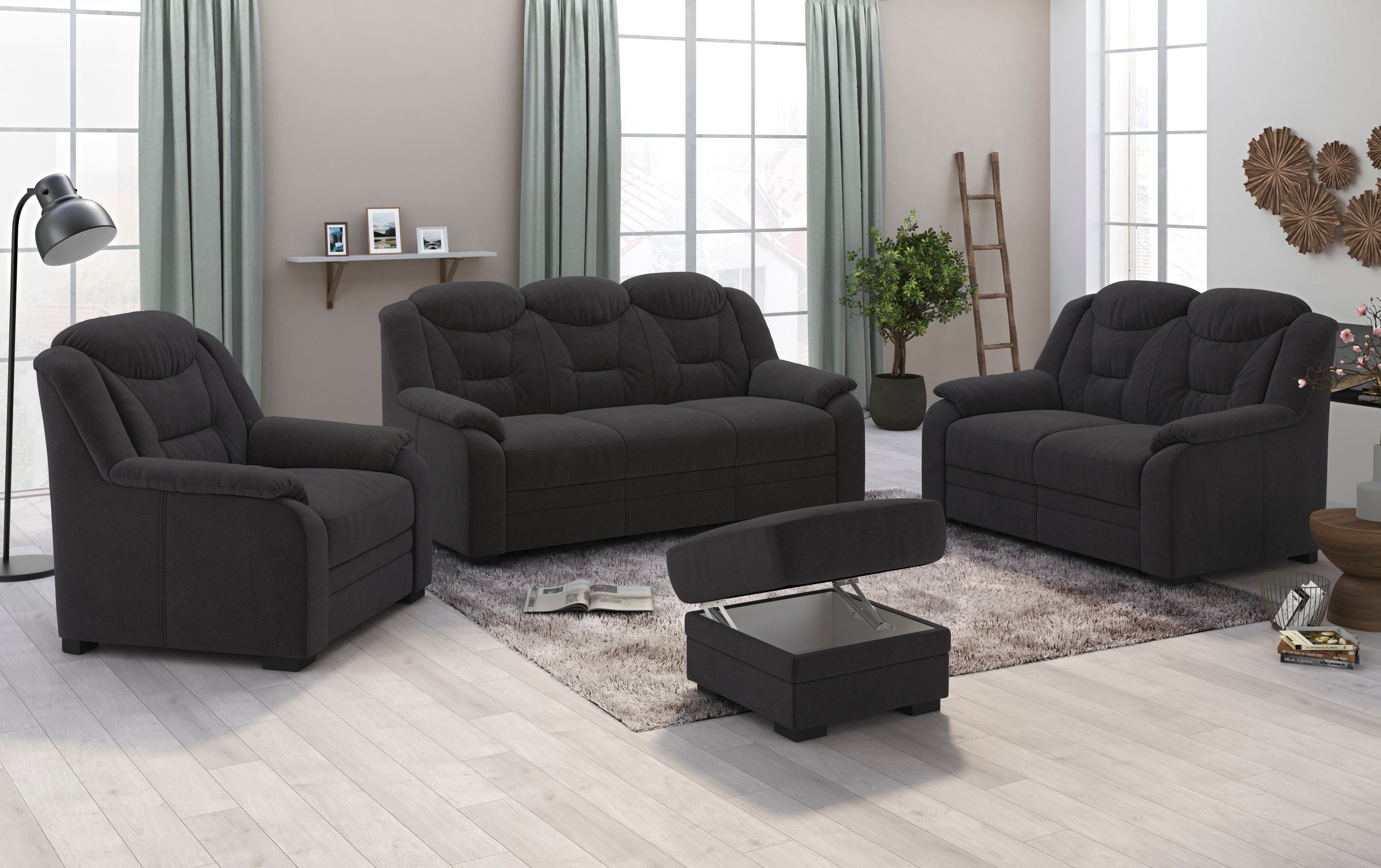 COTTA 2-Sitzer »Marcus«, Sofa mit hoher Rückenlehne