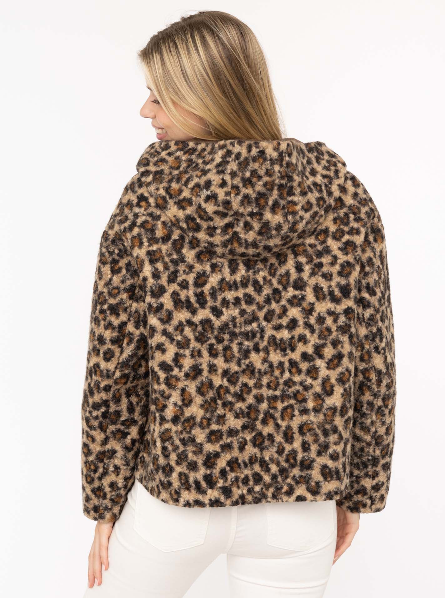 Zwillingsherz Kurzjacke »"Fur"«, Kapuze, Reißverschluss, Seitliche Taschen