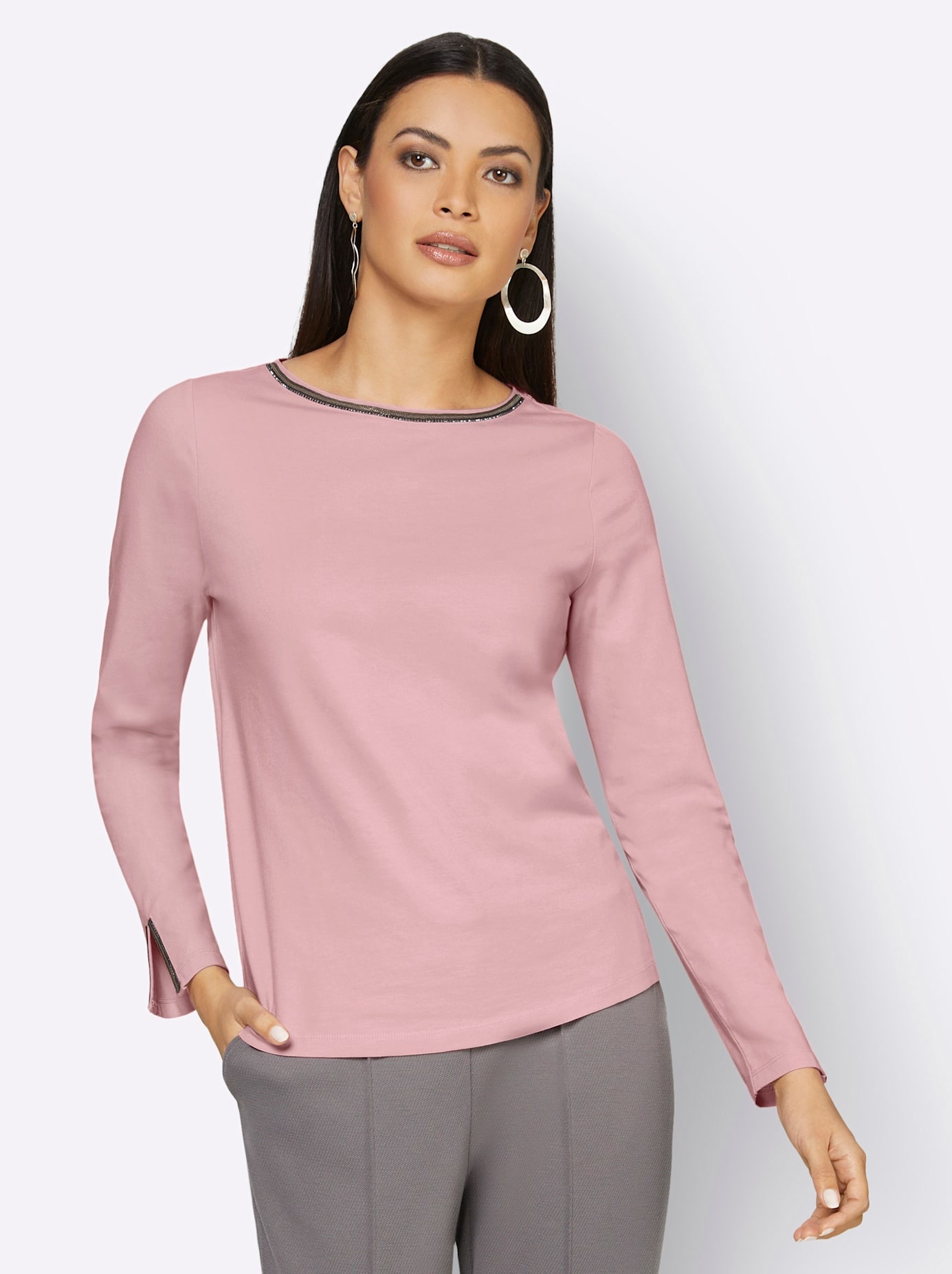 creation L Langarmshirt "Shirt", 1 Stk. günstig online kaufen