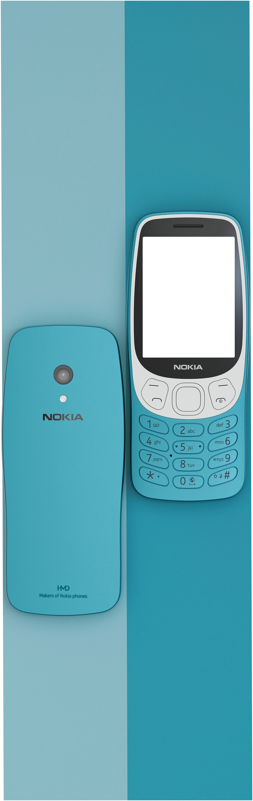 Nokia Handy »3210«, scuba blue