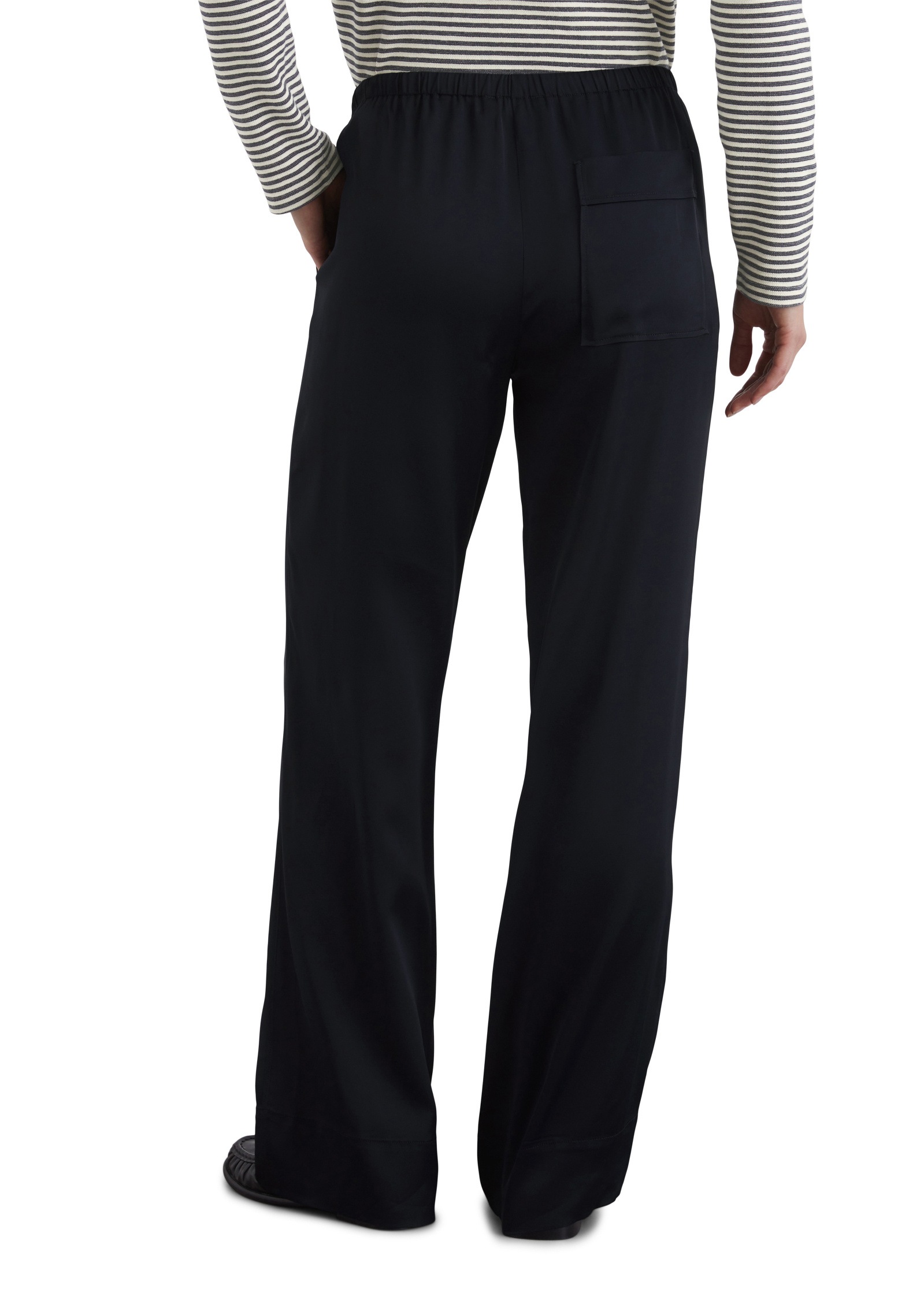 Thumbnail - Marc OPolo Chinohose "aus fließendem Viskose-Stretch"