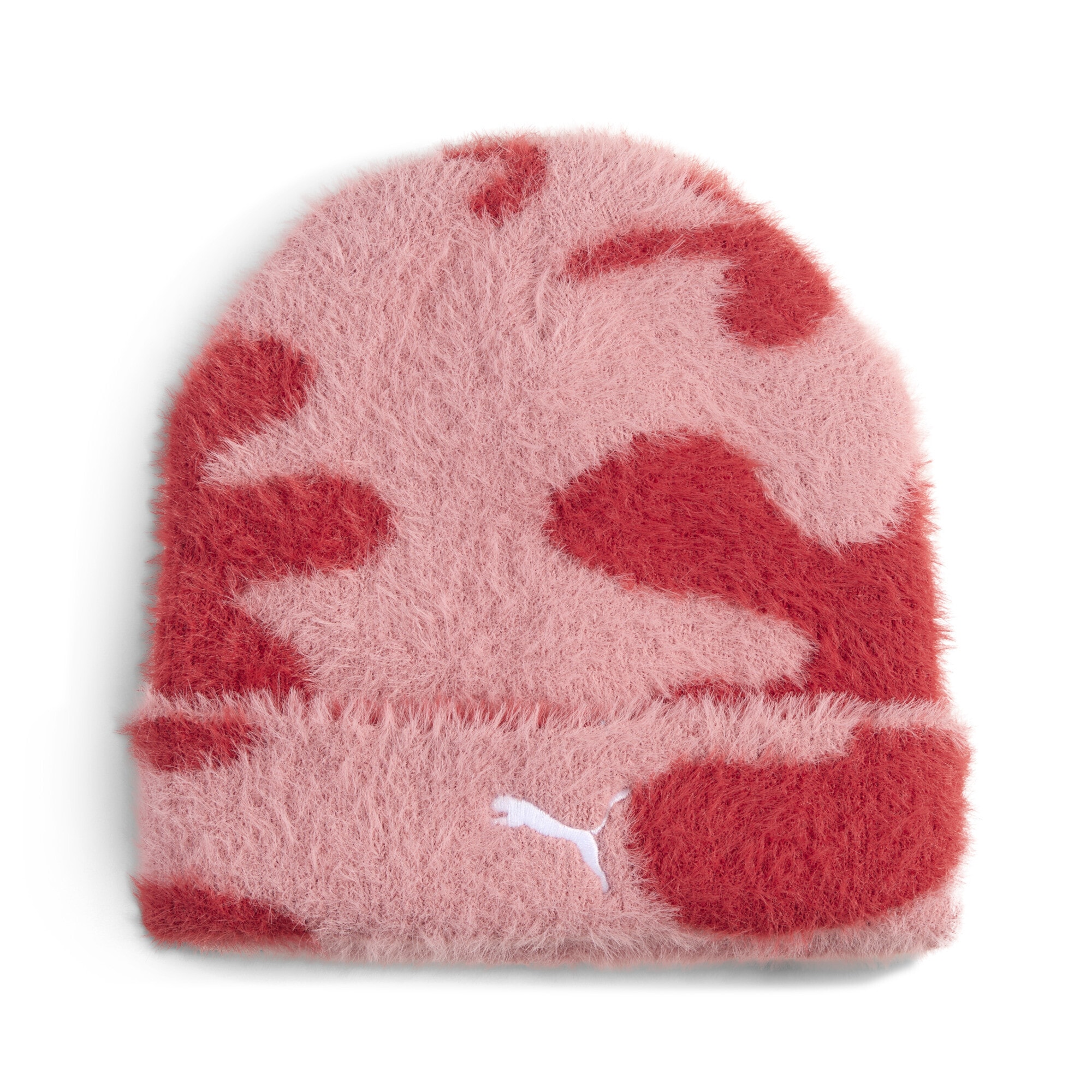 PUMA Beanie »Aufgeraute, bedruckte Beanie mit mittelhoher Krone Erwachsene«