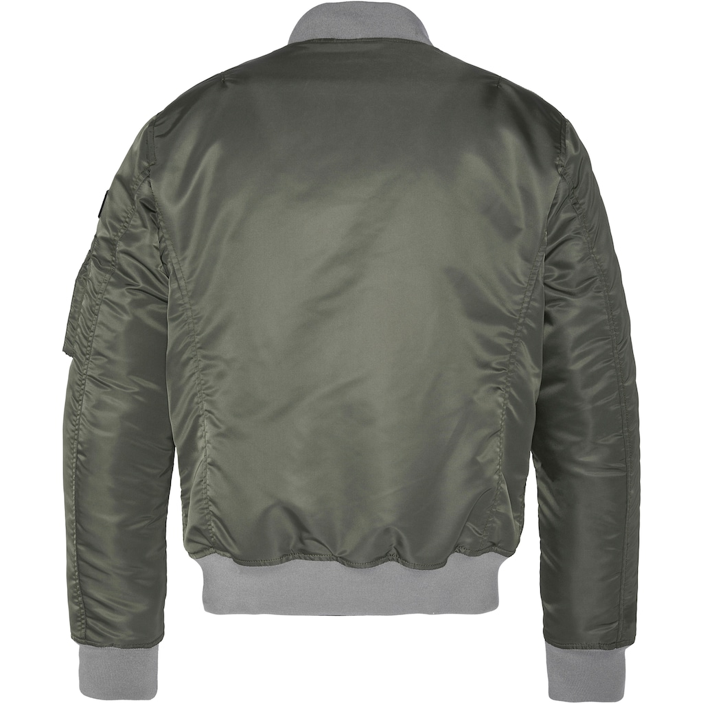 Schott NYC Bomberjacke »AIRFORCERS MA-1«, Ikonischer Fliegerjacke aus recyceltem Nylon, Men & Unisex möglich