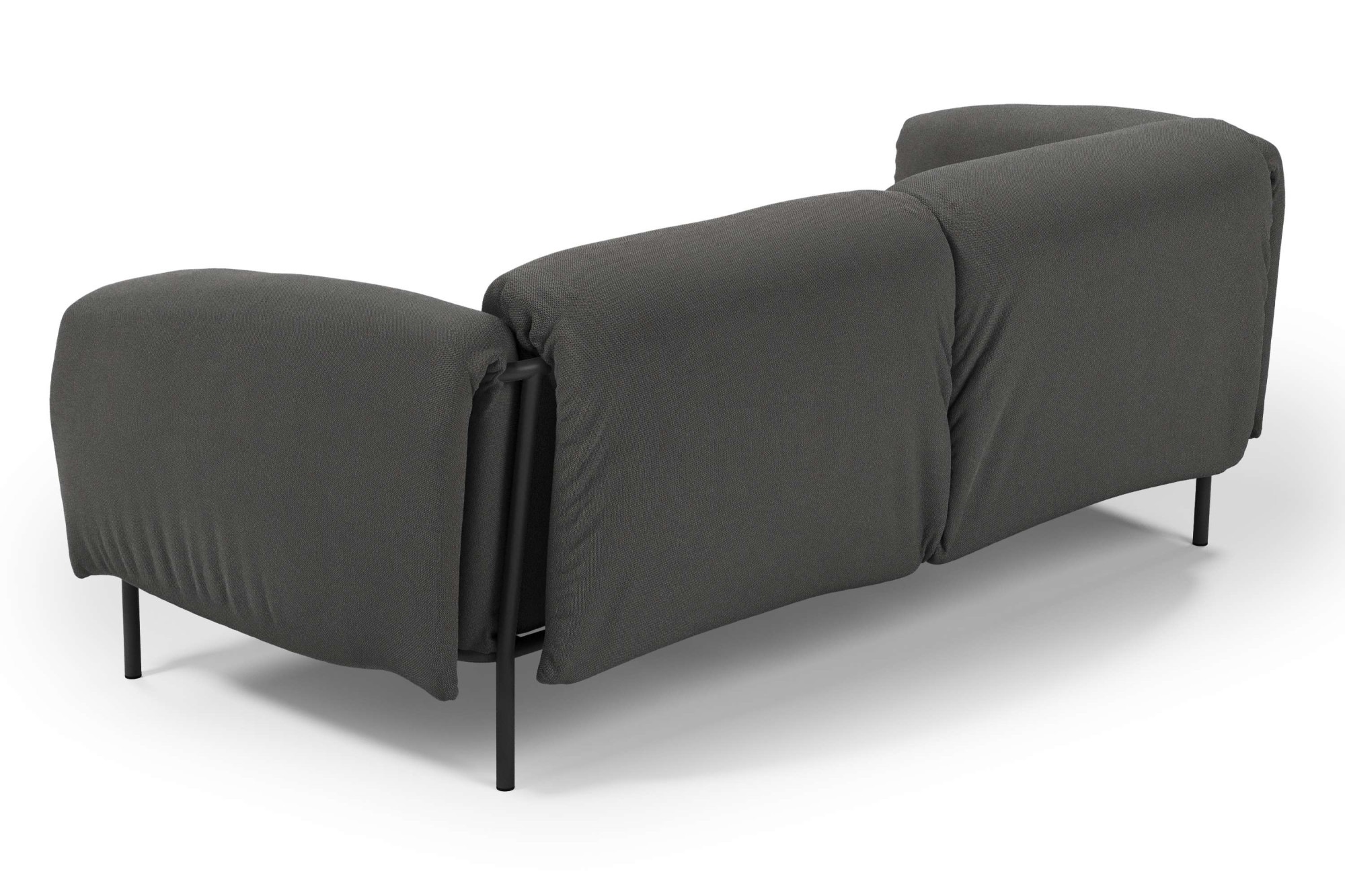 andas 2-Sitzer »Lumi«, Outdoor Gartensofa, wetterfeste Materialien, Breite 186 cm