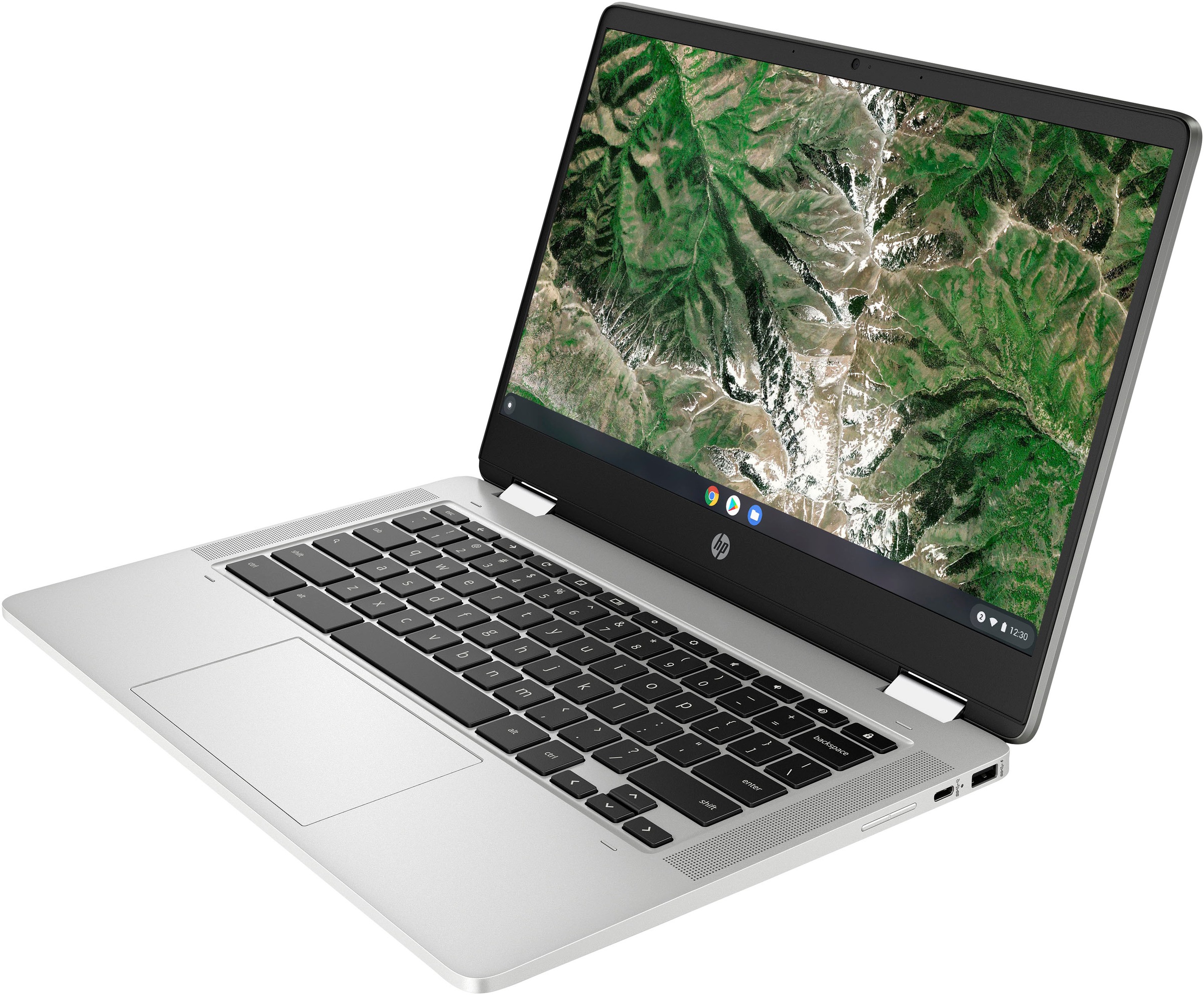 HP Chromebook »14a-ca0221ng«, 35,6 cm, / 14 Zoll, Intel, Celeron, UHD Graphics 600, ChromeOS, Convertible Laptop