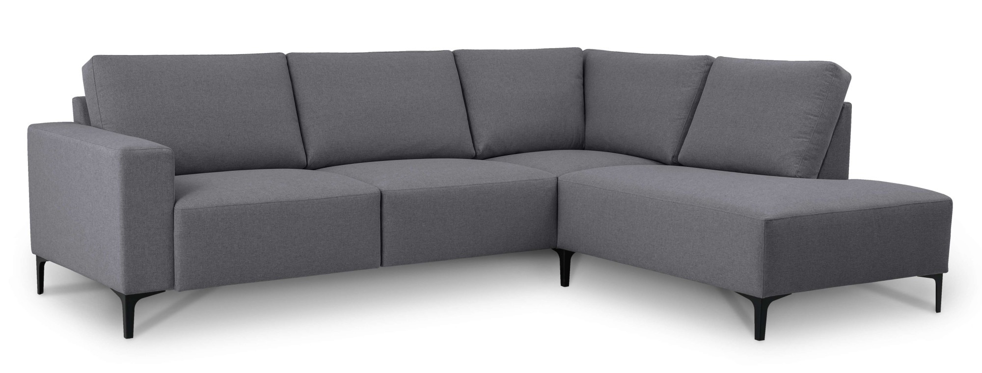 Thumbnail - Home affaire Ecksofa "Tournon, L-Form, Breite 256 cm, Webstoff, Chenille" Designsofa im nordischen Stil, Wellenunterfede...