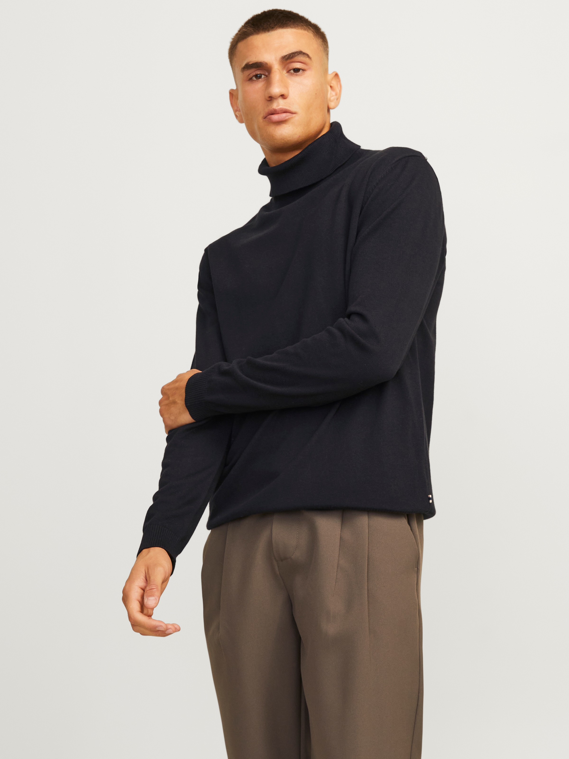 Jack & Jones Rollkragenpullover "JJEBASIC mit hohem Tragekomfort", unifarbe günstig online kaufen