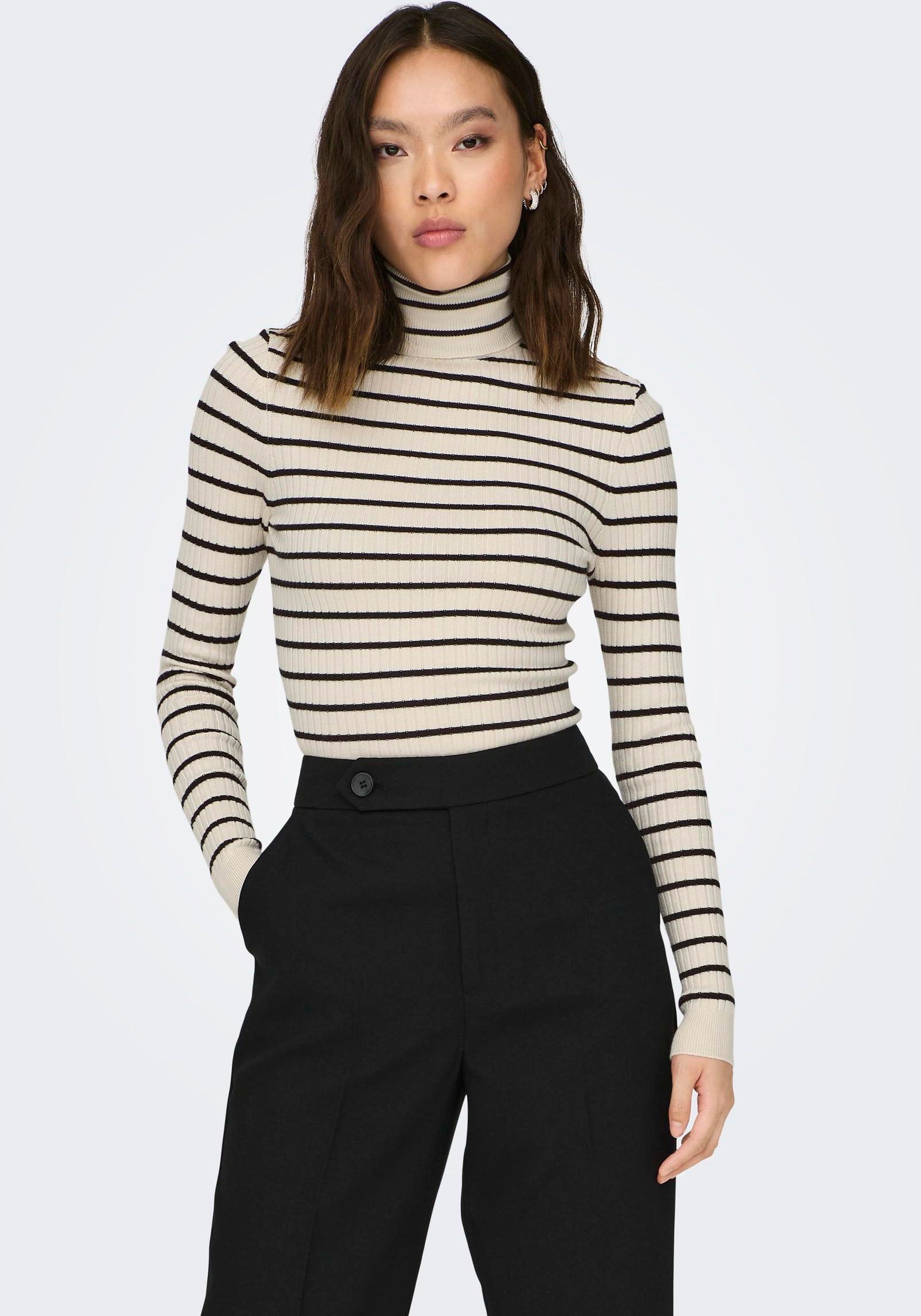 ONLY Rollkragenpullover "ONLKAROL L/S ROLLNECK PULLOVER KNT NOOS" Viskosemi günstig online kaufen